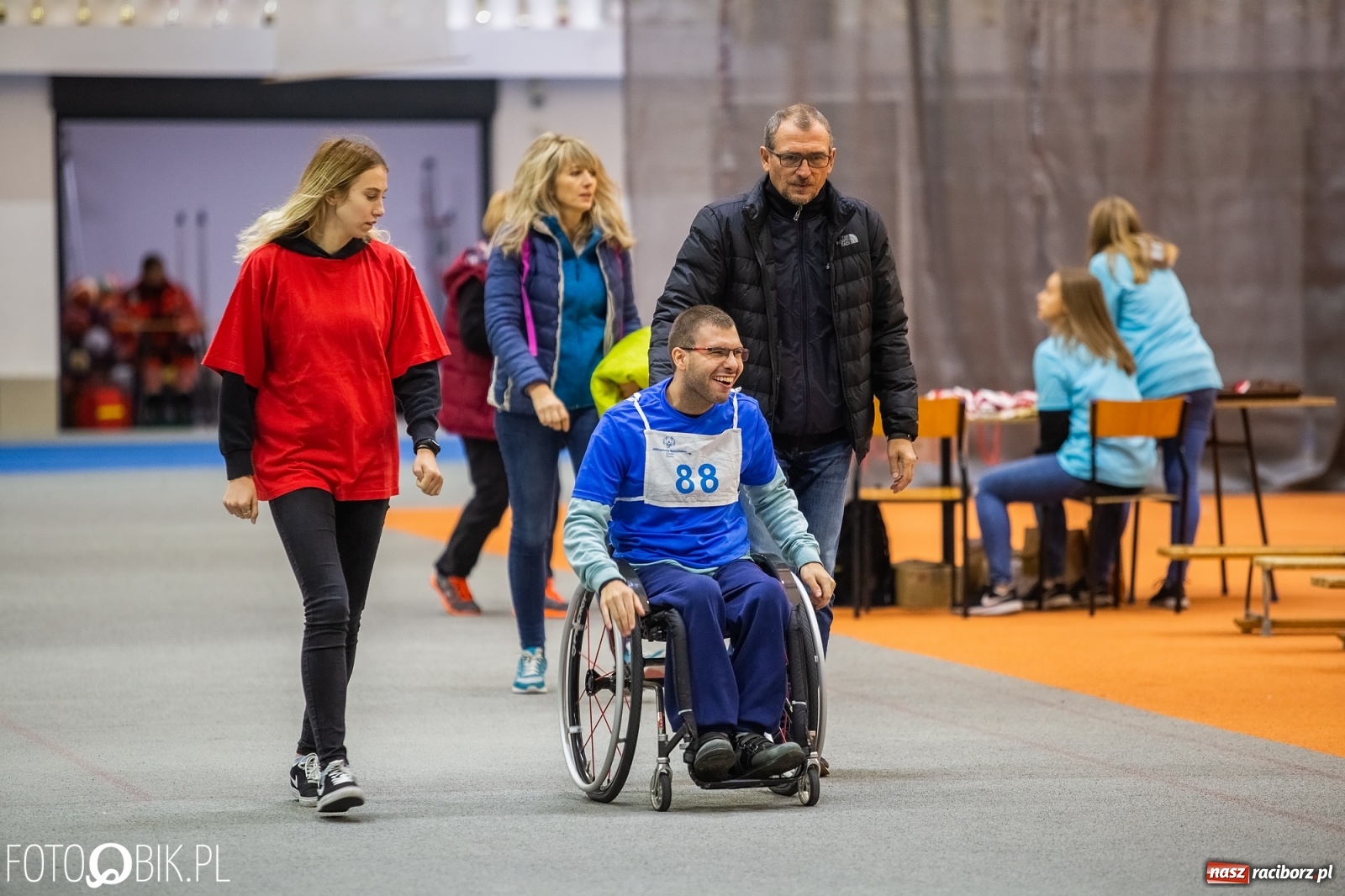Zdjęcie w galerii na portalu naszraciborz.pl: Śląski Mityng Lekkoatletyczny Olimpiad Specjalnych Racibórz 2019 wiadomości z regionu