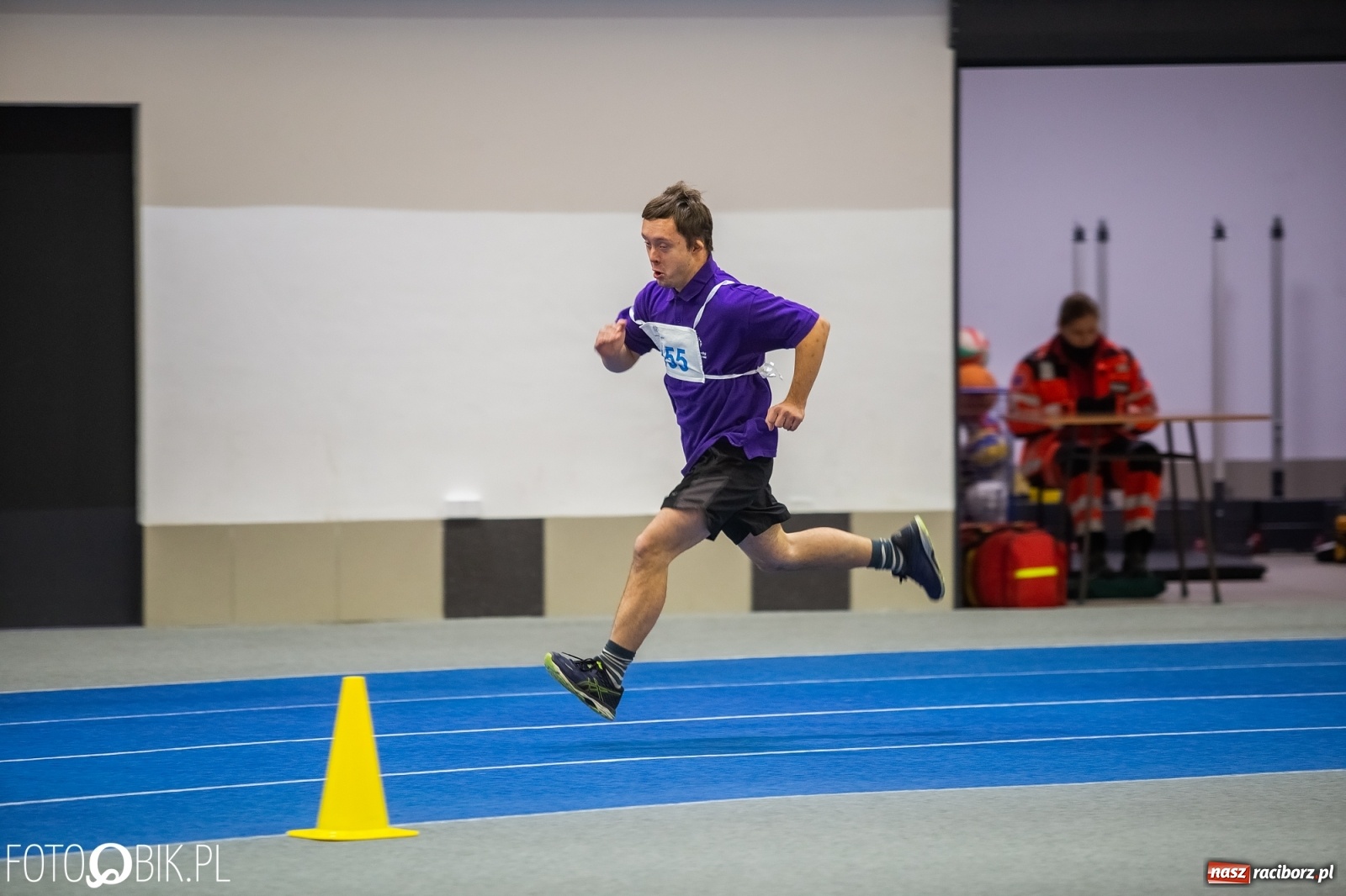 Zdjęcie w galerii na portalu naszraciborz.pl: Śląski Mityng Lekkoatletyczny Olimpiad Specjalnych Racibórz 2019 wiadomości z regionu
