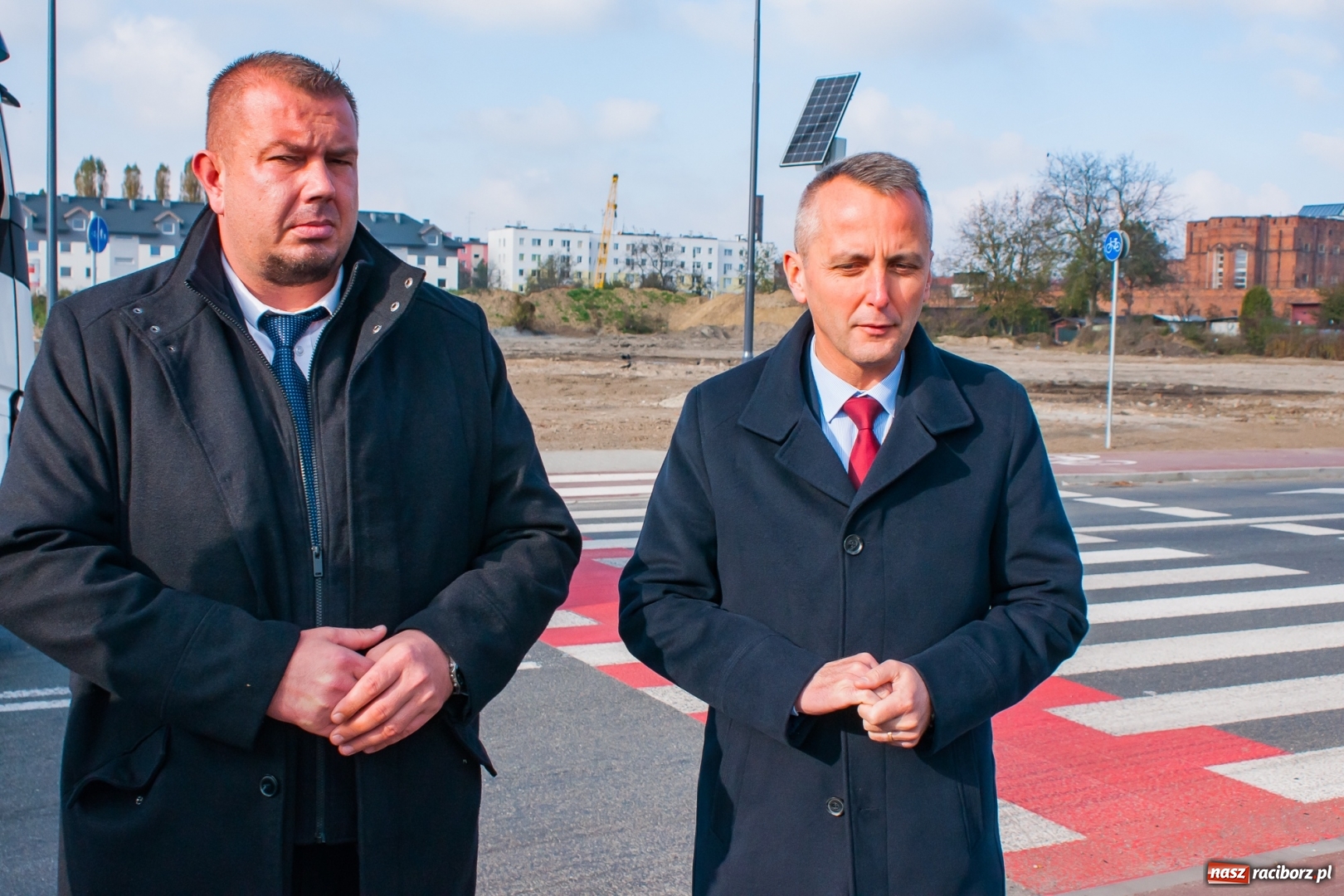 Zdjęcie w galerii na portalu naszraciborz.pl: Łąkowa-Kościuszki oficjalnie otwarta. Będzie dalszy etap do wiaduktu na Kolejowej [FOTO] wiadomości z regionu