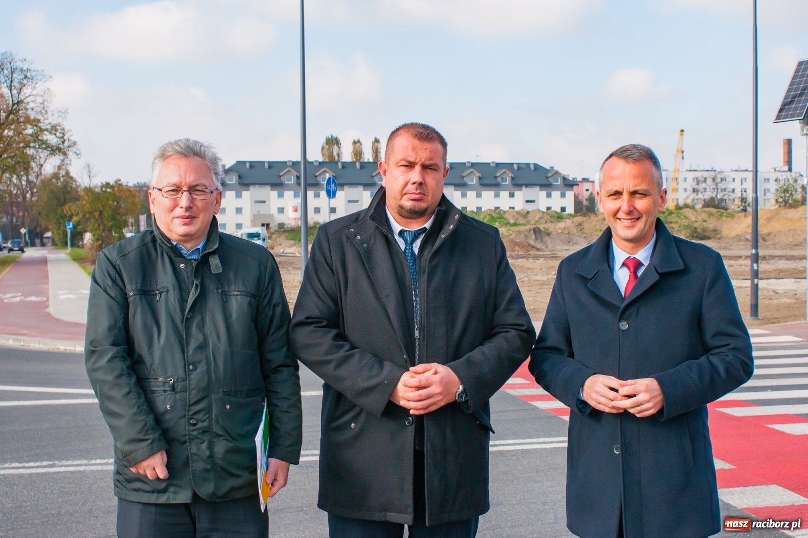 Zdjęcie w galerii na portalu naszraciborz.pl: Łąkowa-Kościuszki oficjalnie otwarta. Będzie dalszy etap do wiaduktu na Kolejowej [FOTO] wiadomości z regionu