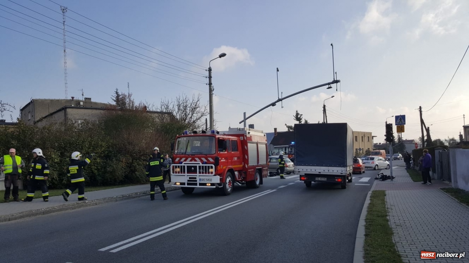 Zdjęcie w galerii na portalu naszraciborz.pl: Wczorajsze zdarzenie w Bieńkowicach to wypadek  wiadomości z regionu