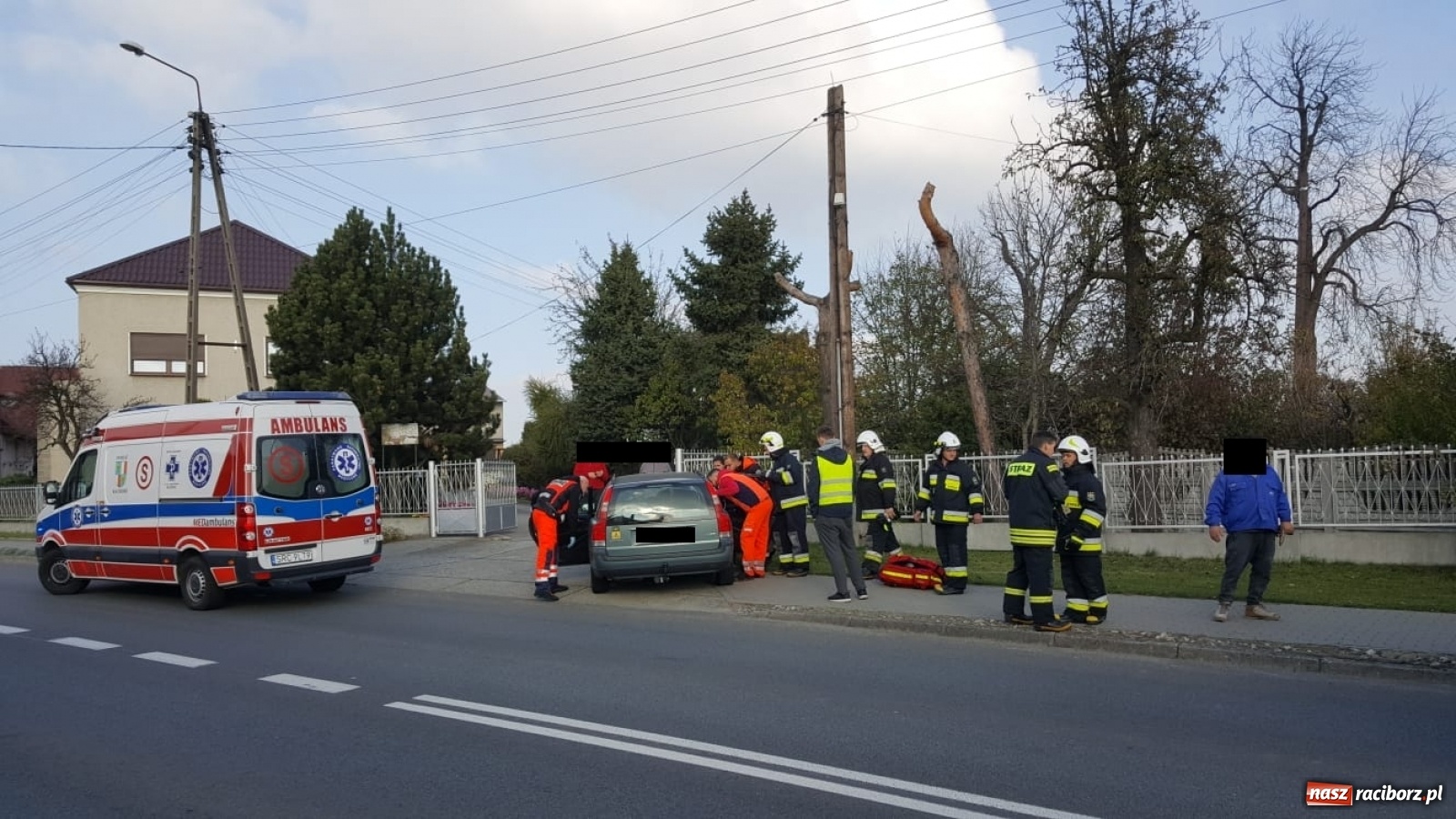 Zdjęcie w galerii na portalu naszraciborz.pl: Wczorajsze zdarzenie w Bieńkowicach to wypadek  wiadomości z regionu