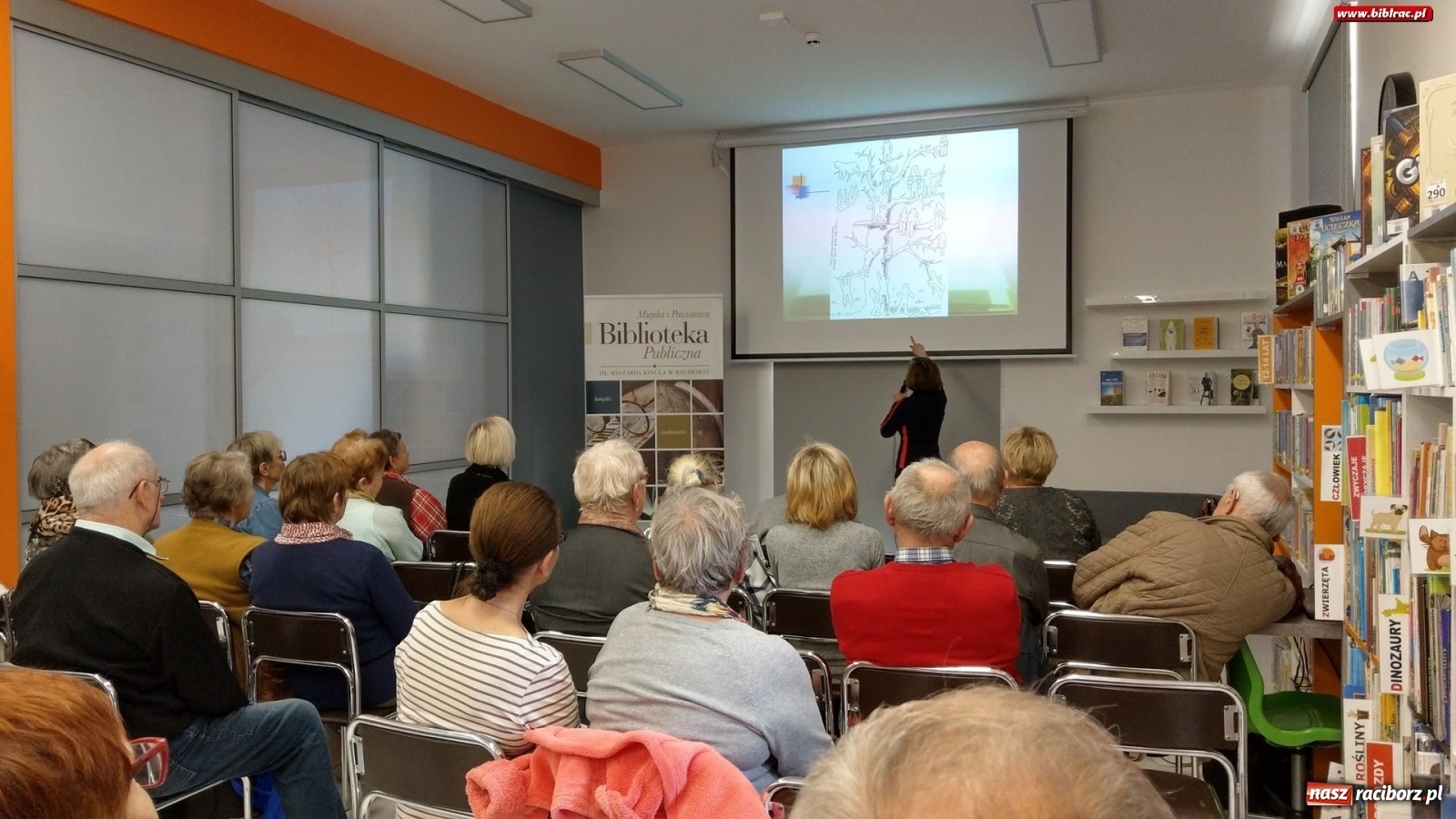 Zdjęcie w galerii na portalu naszraciborz.pl: Lekcja długowieczności w raciborskiej bibliotece  wiadomości z regionu