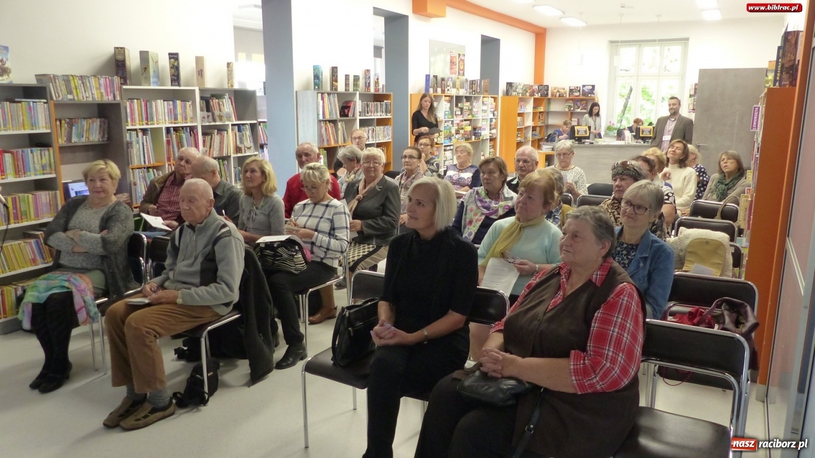 Zdjęcie w galerii na portalu naszraciborz.pl: Lekcja długowieczności w raciborskiej bibliotece  wiadomości z regionu
