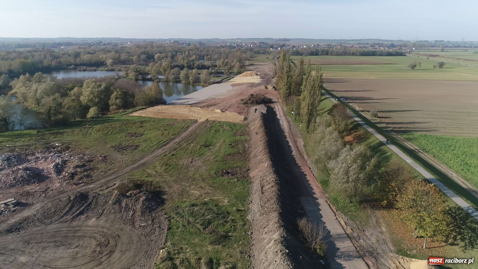 Zdjęcie w galerii na portalu naszraciborz.pl: Szybkie tempo budowy wschodniej obwodnicy Raciborza [HARMONOGRAM ROBÓT]  wiadomości z regionu