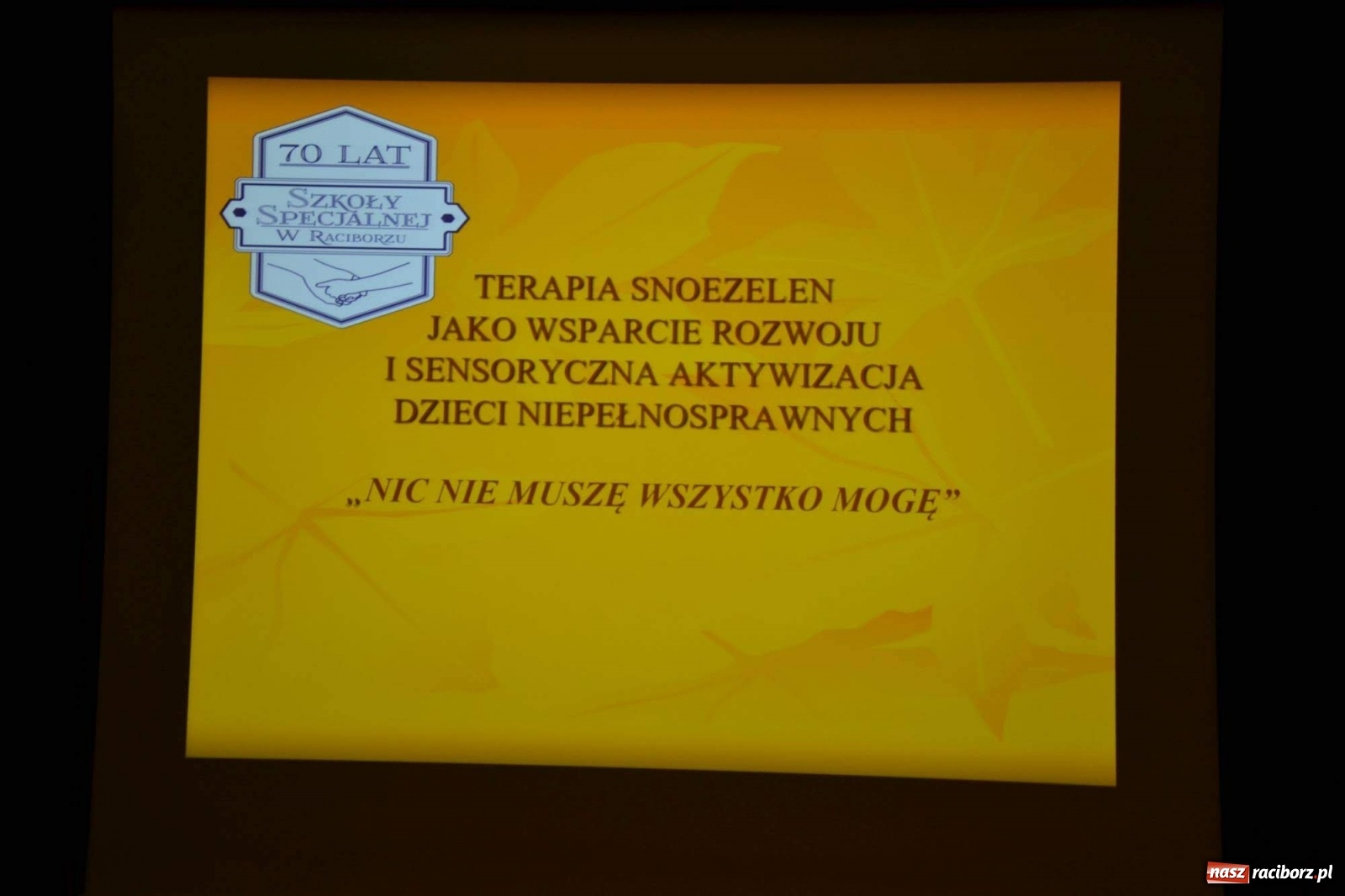 Zdjęcie w galerii na portalu naszraciborz.pl: Szkoła specjalna z Raciborza świętuje 70. urodziny wiadomości z regionu
