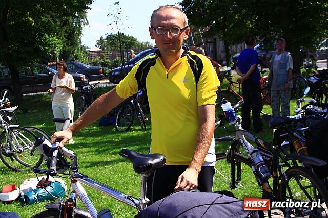 Zdjęcie w galerii na portalu naszraciborz.pl: Na rowerach promowali trzeźwość wiadomości z regionu