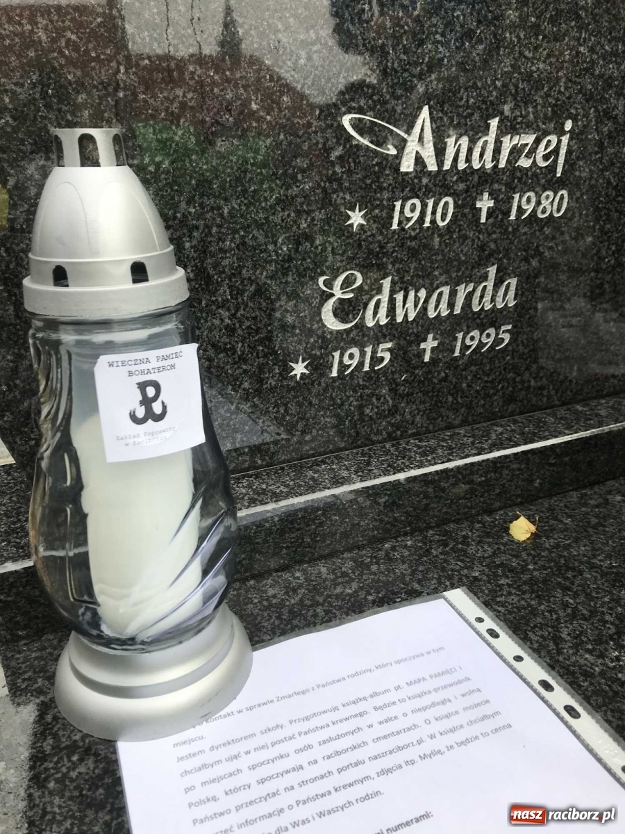 Zdjęcie w galerii na portalu naszraciborz.pl: Walcząc myśleli o Tobie. Żyjąc pamiętaj o nich! Polscy bohaterowie na naszych cmentarzach wiadomości z regionu