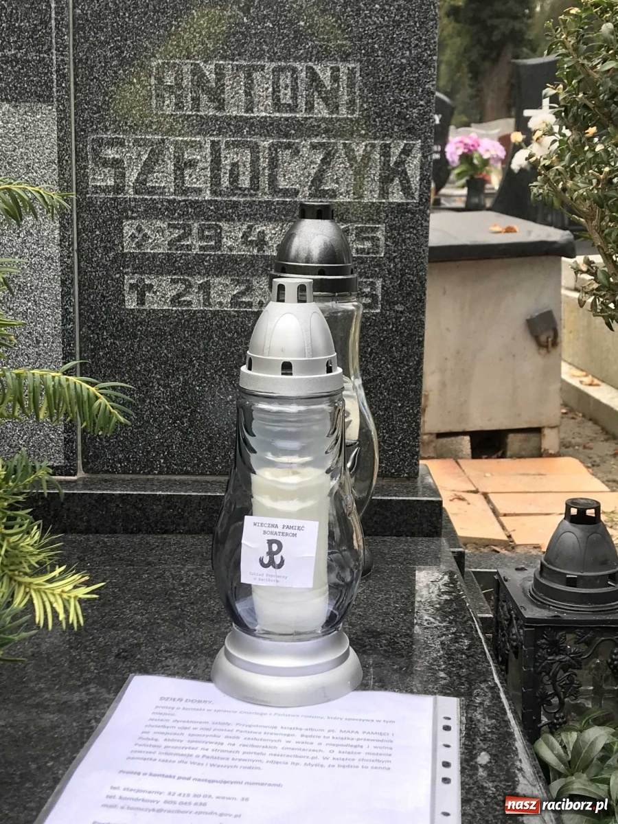 Zdjęcie w galerii na portalu naszraciborz.pl: Walcząc myśleli o Tobie. Żyjąc pamiętaj o nich! Polscy bohaterowie na naszych cmentarzach wiadomości z regionu