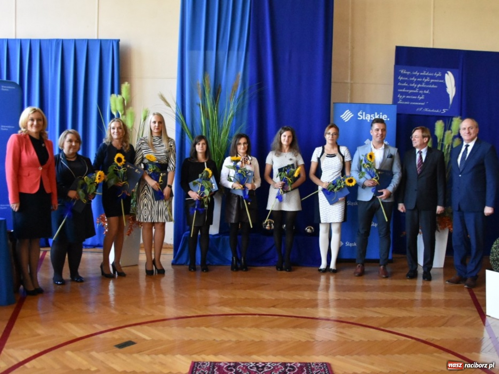 Zdjęcie w galerii na portalu naszraciborz.pl: Sławomir Szwed z nagrodą marszałka  wiadomości z regionu