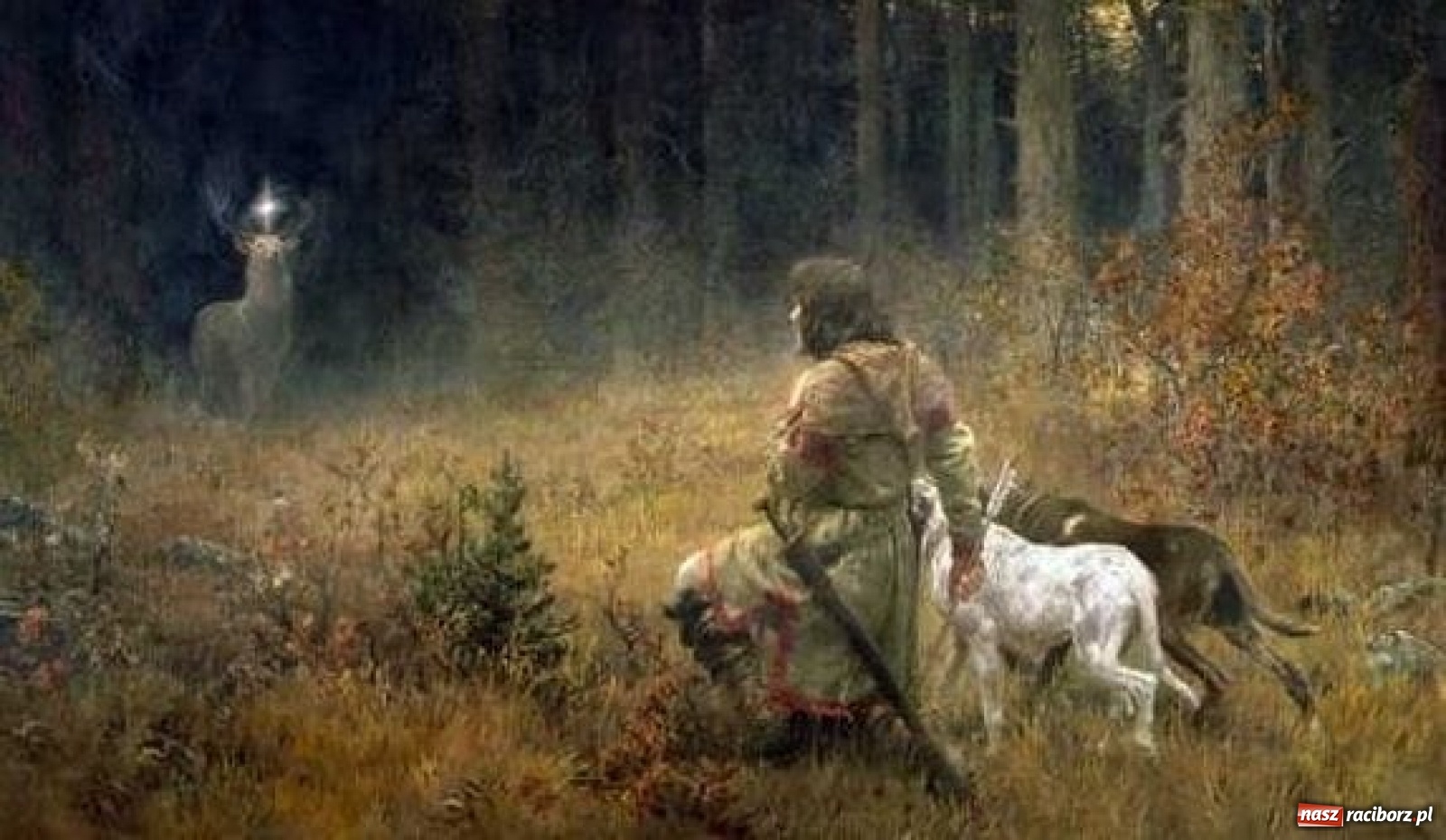 Zdjęcie w galerii na portalu naszraciborz.pl: W Bieńkowicach wspomniano świętego Huberta  wiadomości z regionu