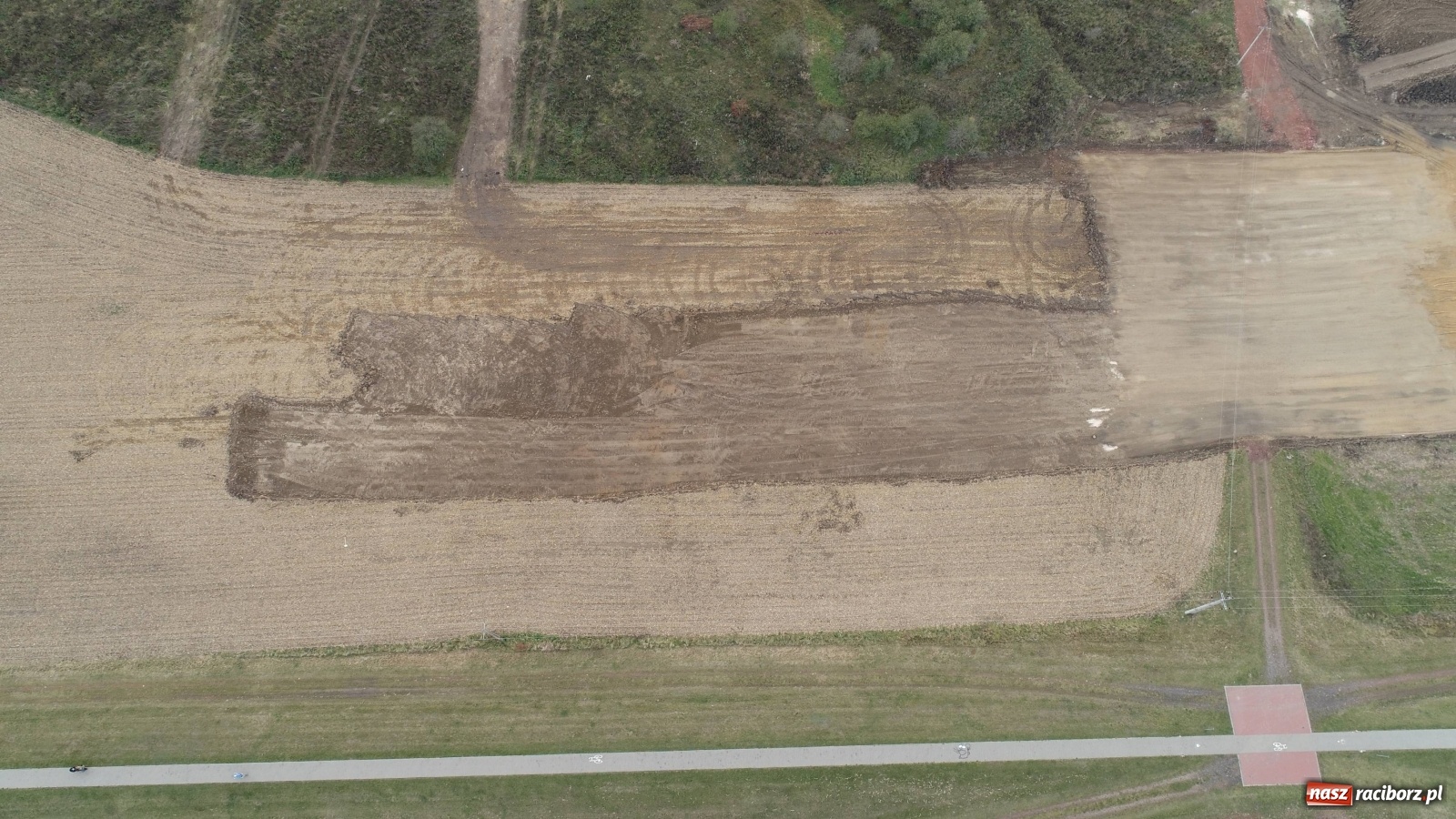 Zdjęcie w galerii na portalu naszraciborz.pl: Wschodnia obwodnica Raciborza. Najnowszy raport z budowy [FOTO i WIDEO] wiadomości z regionu