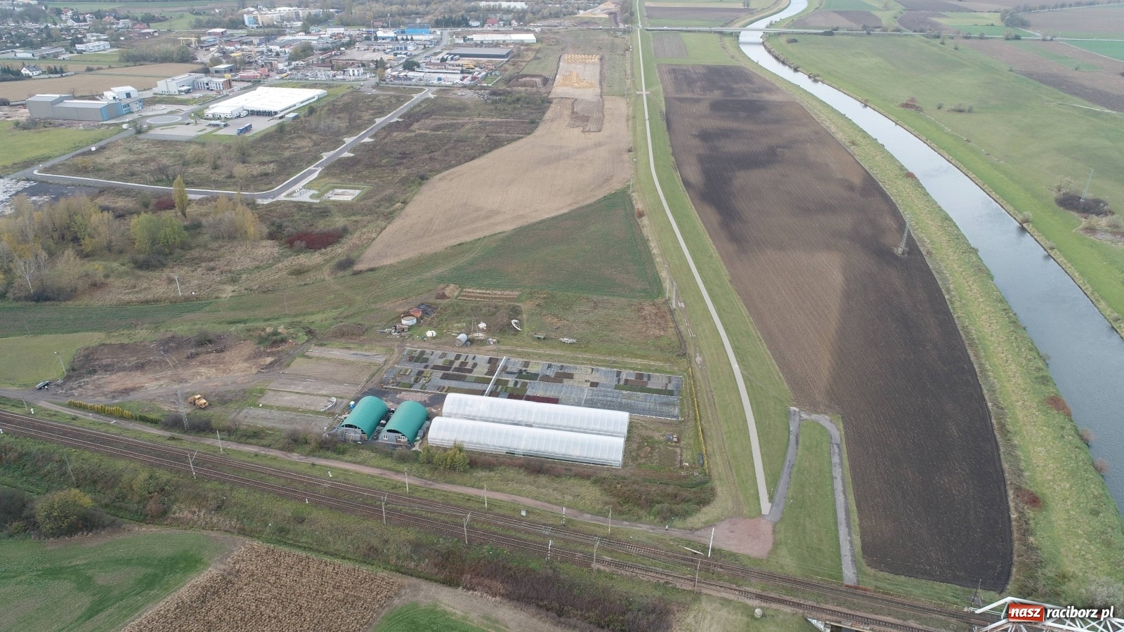 Zdjęcie w galerii na portalu naszraciborz.pl: Wschodnia obwodnica Raciborza. Najnowszy raport z budowy [FOTO i WIDEO] wiadomości z regionu