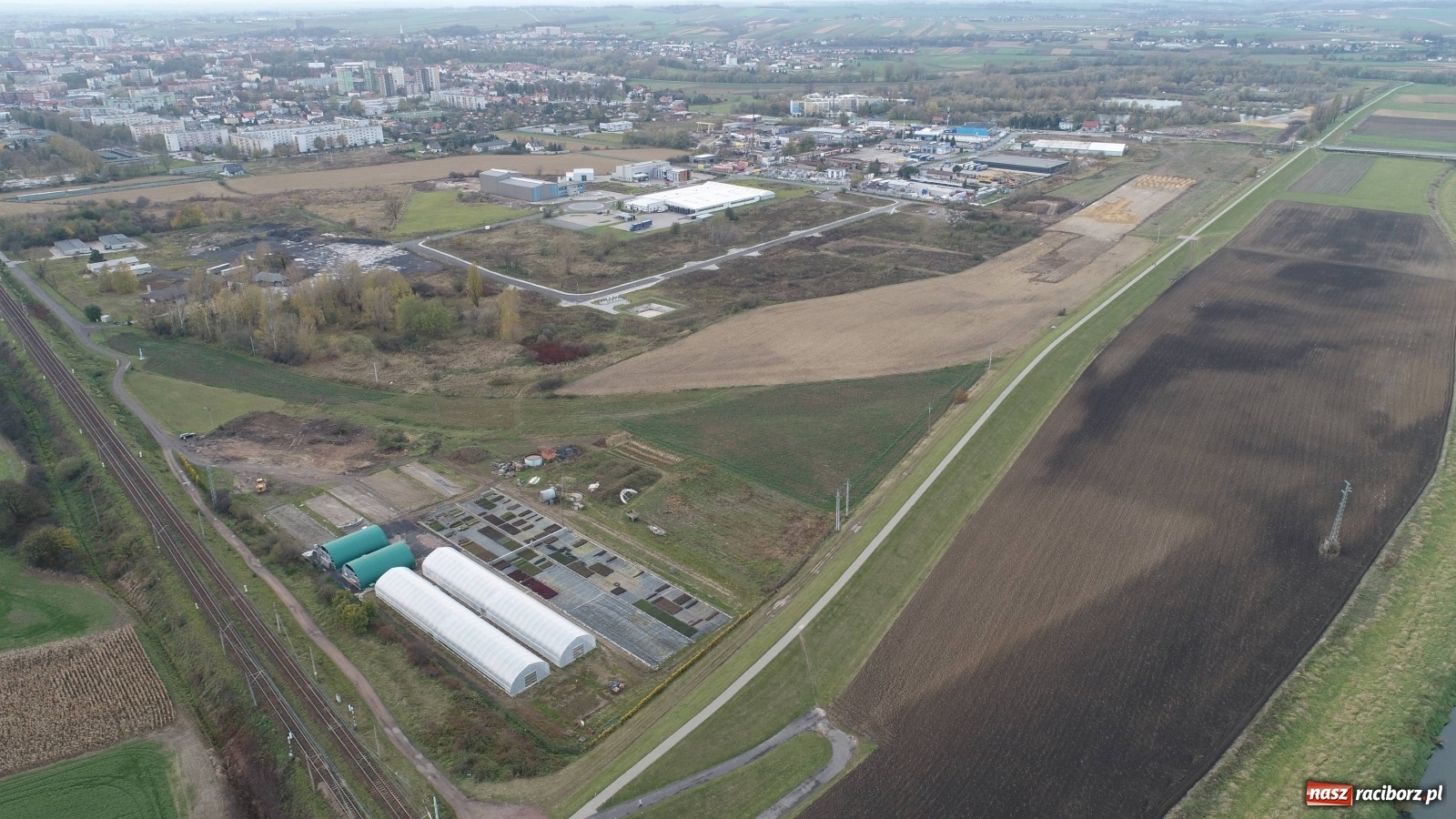 Zdjęcie w galerii na portalu naszraciborz.pl: Wschodnia obwodnica Raciborza. Najnowszy raport z budowy [FOTO i WIDEO] wiadomości z regionu
