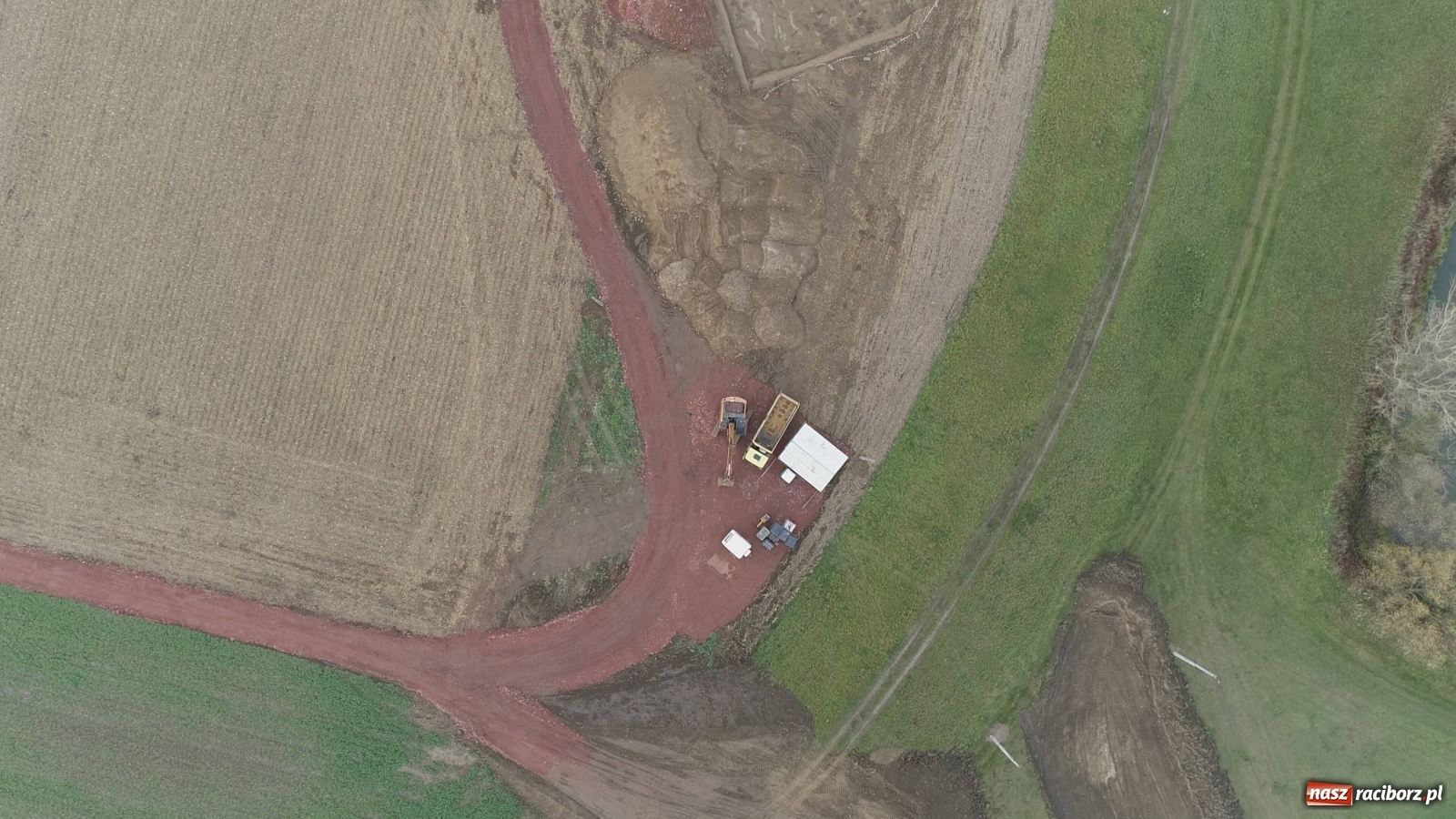 Zdjęcie w galerii na portalu naszraciborz.pl: Wschodnia obwodnica Raciborza. Najnowszy raport z budowy [FOTO i WIDEO] wiadomości z regionu