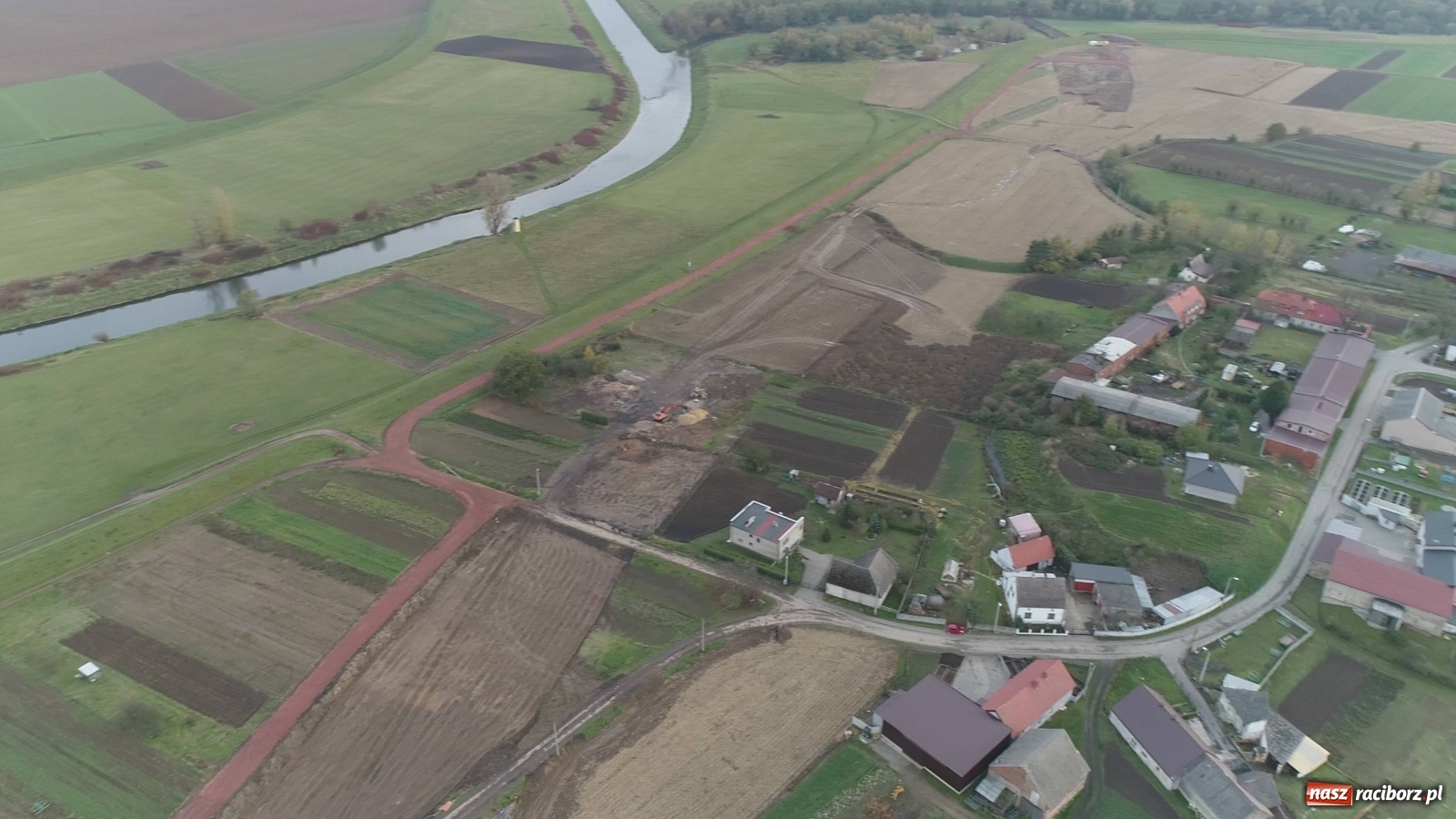 Zdjęcie w galerii na portalu naszraciborz.pl: Wschodnia obwodnica Raciborza. Najnowszy raport z budowy [FOTO i WIDEO] wiadomości z regionu