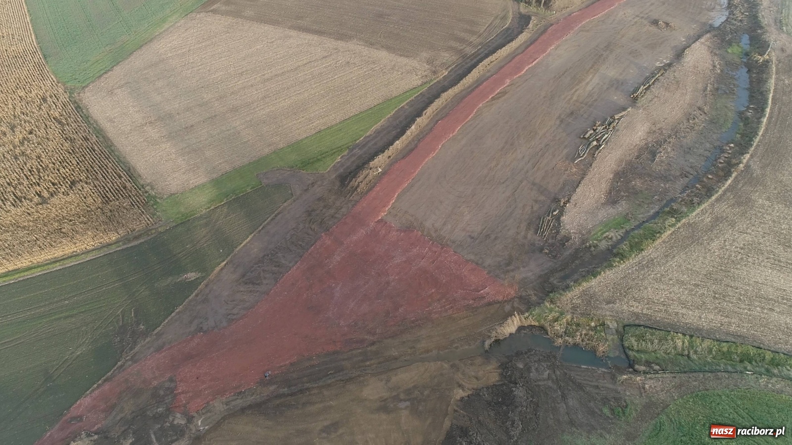Zdjęcie w galerii na portalu naszraciborz.pl: Wschodnia obwodnica Raciborza. Najnowszy raport z budowy [FOTO i WIDEO] wiadomości z regionu