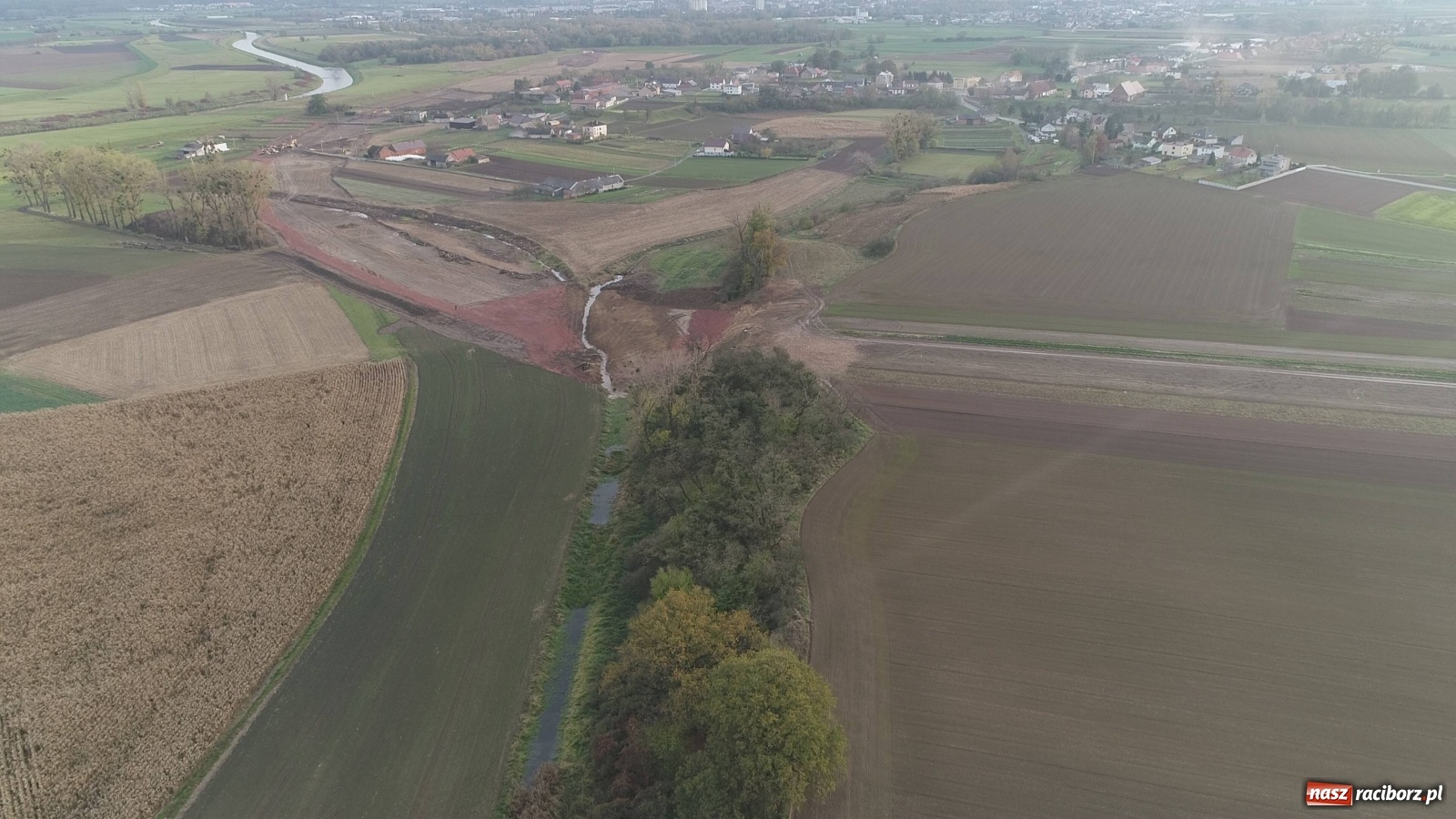 Zdjęcie w galerii na portalu naszraciborz.pl: Wschodnia obwodnica Raciborza. Najnowszy raport z budowy [FOTO i WIDEO] wiadomości z regionu