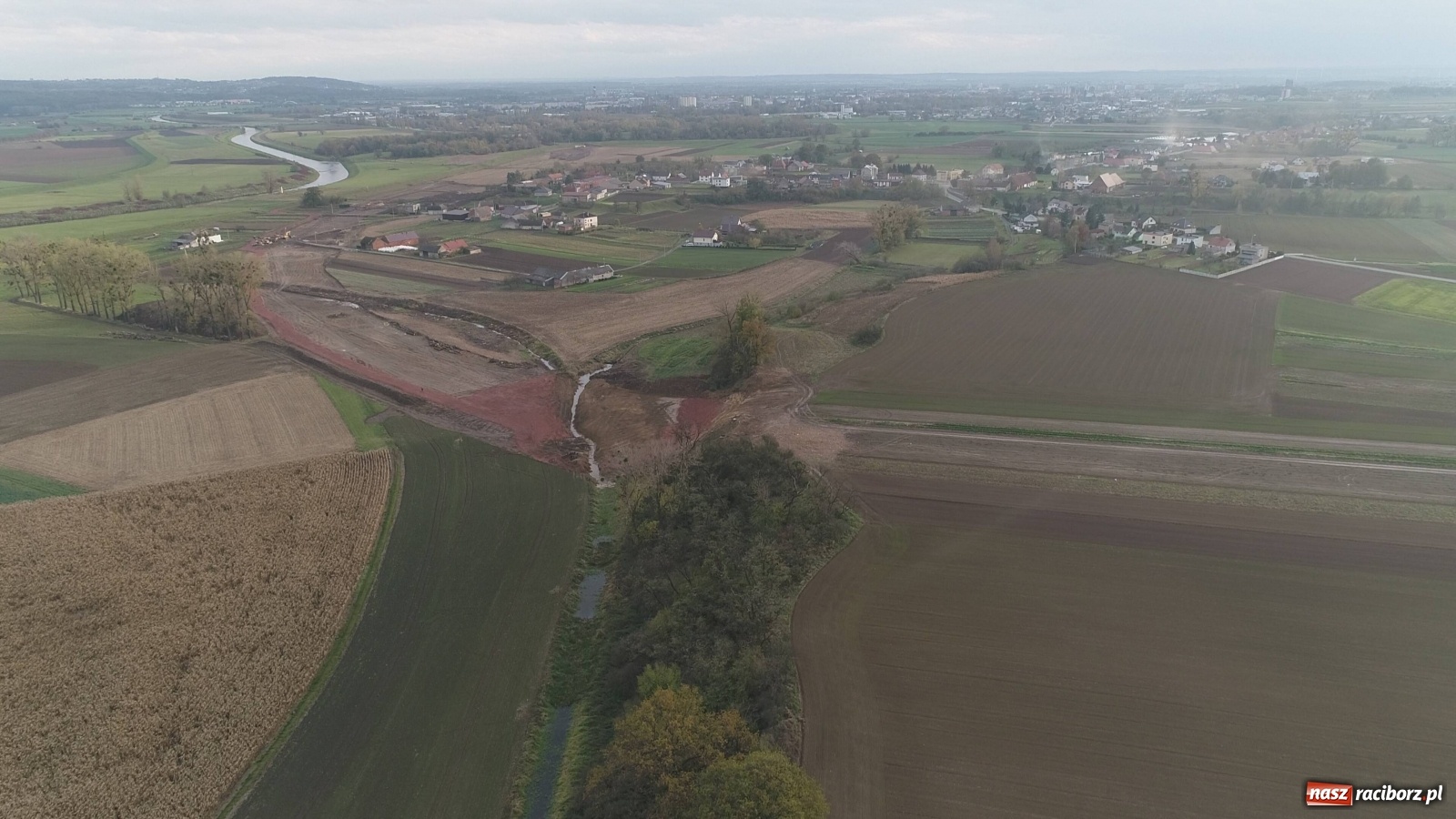 Zdjęcie w galerii na portalu naszraciborz.pl: Wschodnia obwodnica Raciborza. Najnowszy raport z budowy [FOTO i WIDEO] wiadomości z regionu
