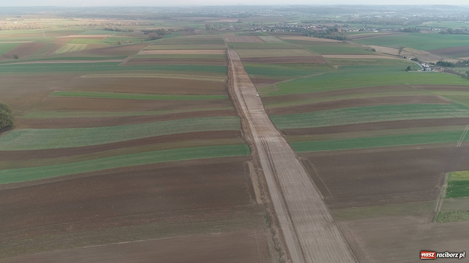 Zdjęcie w galerii na portalu naszraciborz.pl: Wschodnia obwodnica Raciborza. Najnowszy raport z budowy [FOTO i WIDEO] wiadomości z regionu
