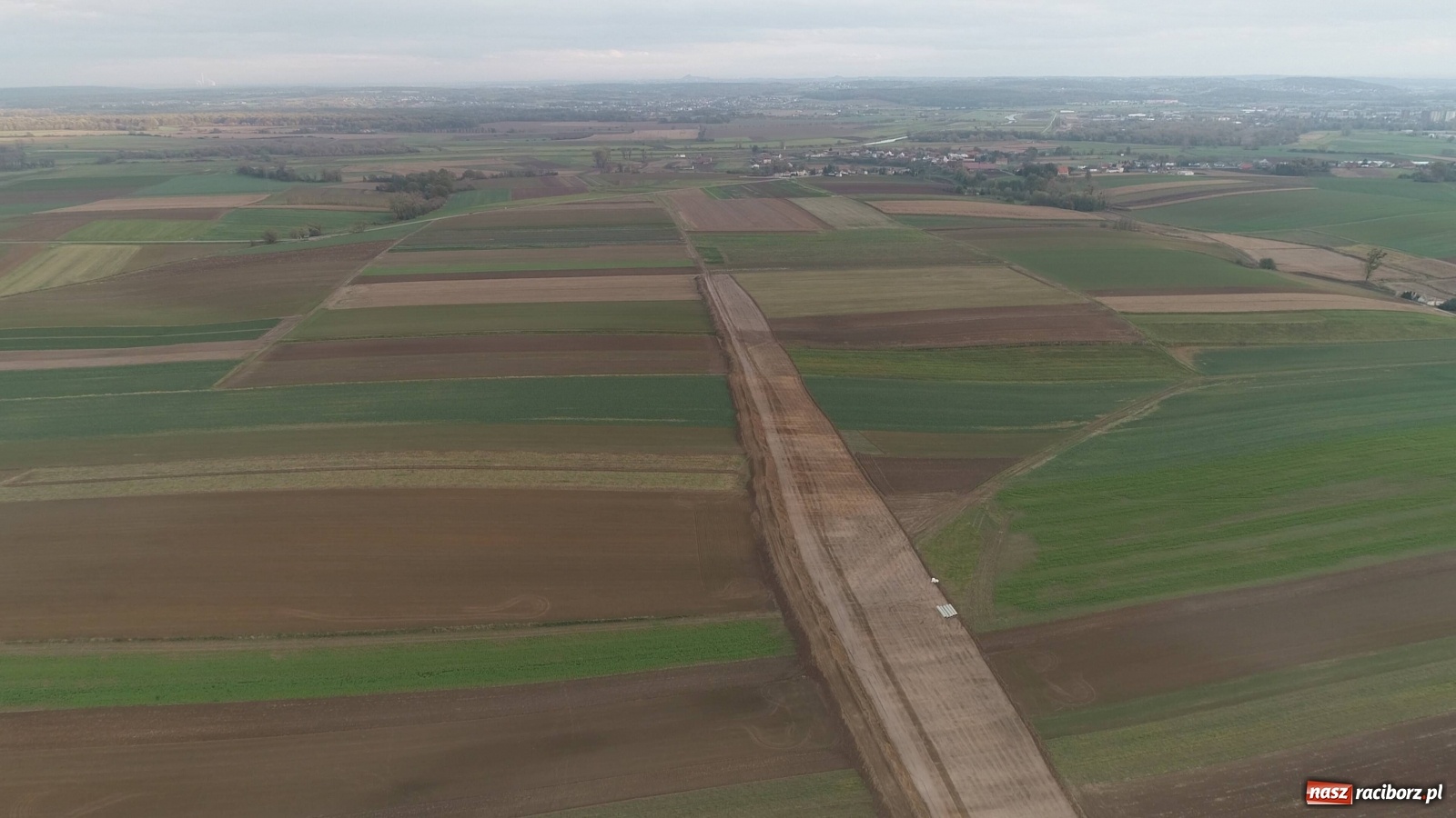Zdjęcie w galerii na portalu naszraciborz.pl: Wschodnia obwodnica Raciborza. Najnowszy raport z budowy [FOTO i WIDEO] wiadomości z regionu