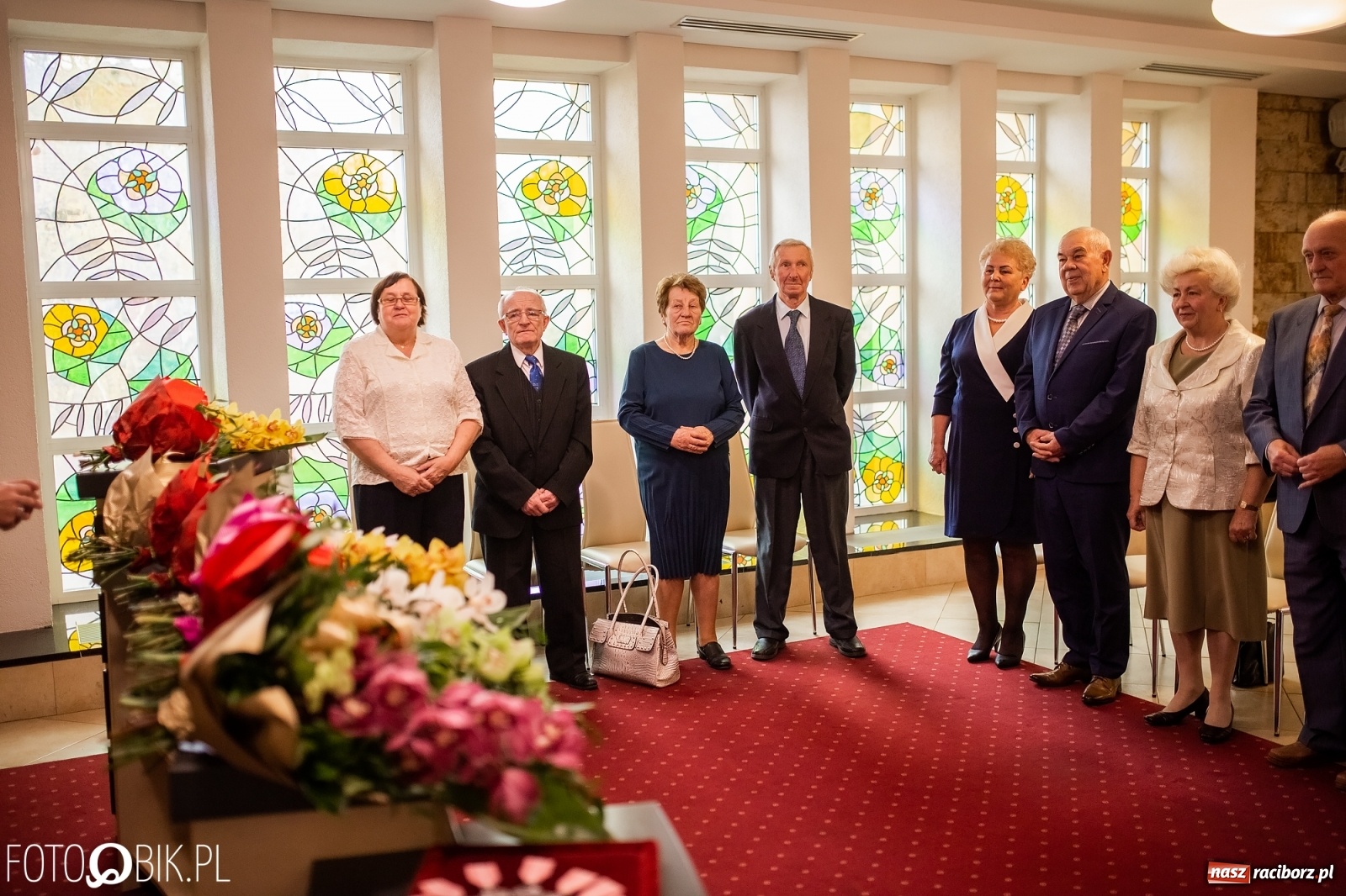 Zdjęcie w galerii na portalu naszraciborz.pl: Zgoda jest najważniejsza. Złote gody w raciborskim USC [FOTO i WIDEO] wiadomości z regionu