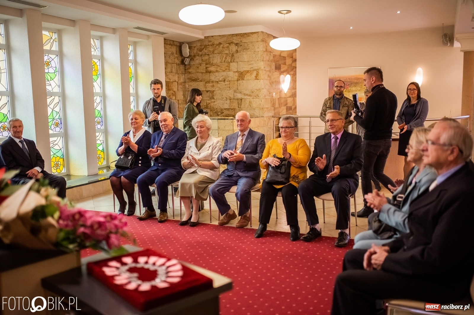 Zdjęcie w galerii na portalu naszraciborz.pl: Zgoda jest najważniejsza. Złote gody w raciborskim USC [FOTO i WIDEO] wiadomości z regionu