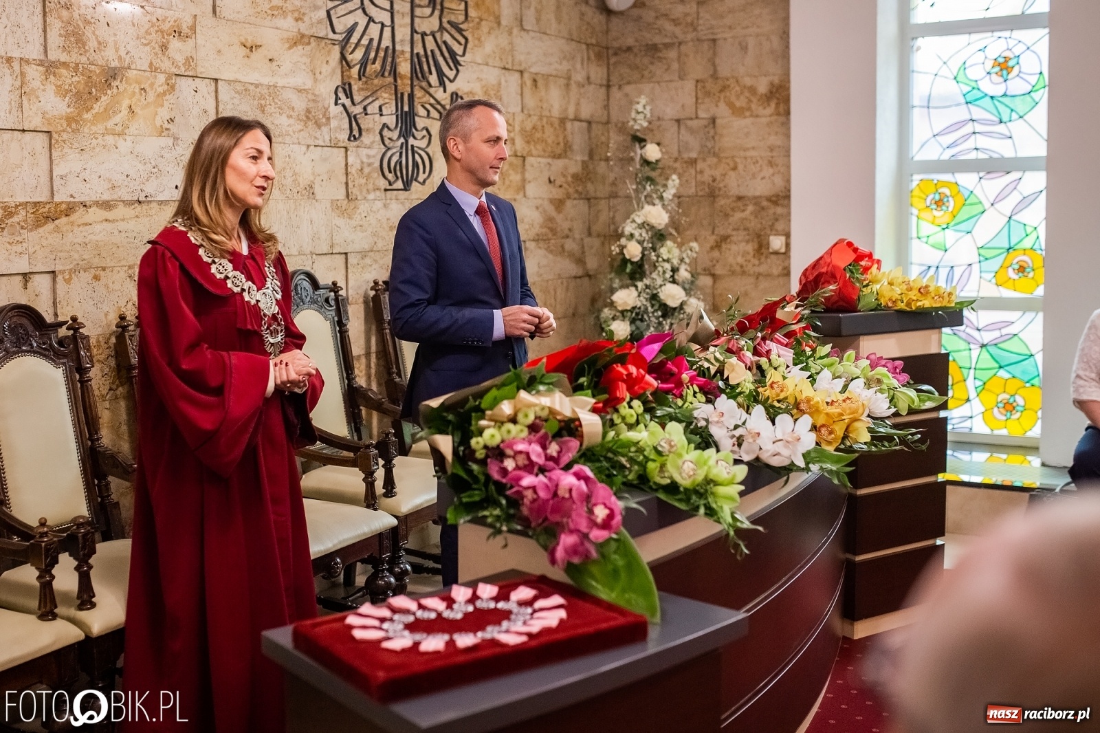 Zdjęcie w galerii na portalu naszraciborz.pl: Zgoda jest najważniejsza. Złote gody w raciborskim USC [FOTO i WIDEO] wiadomości z regionu