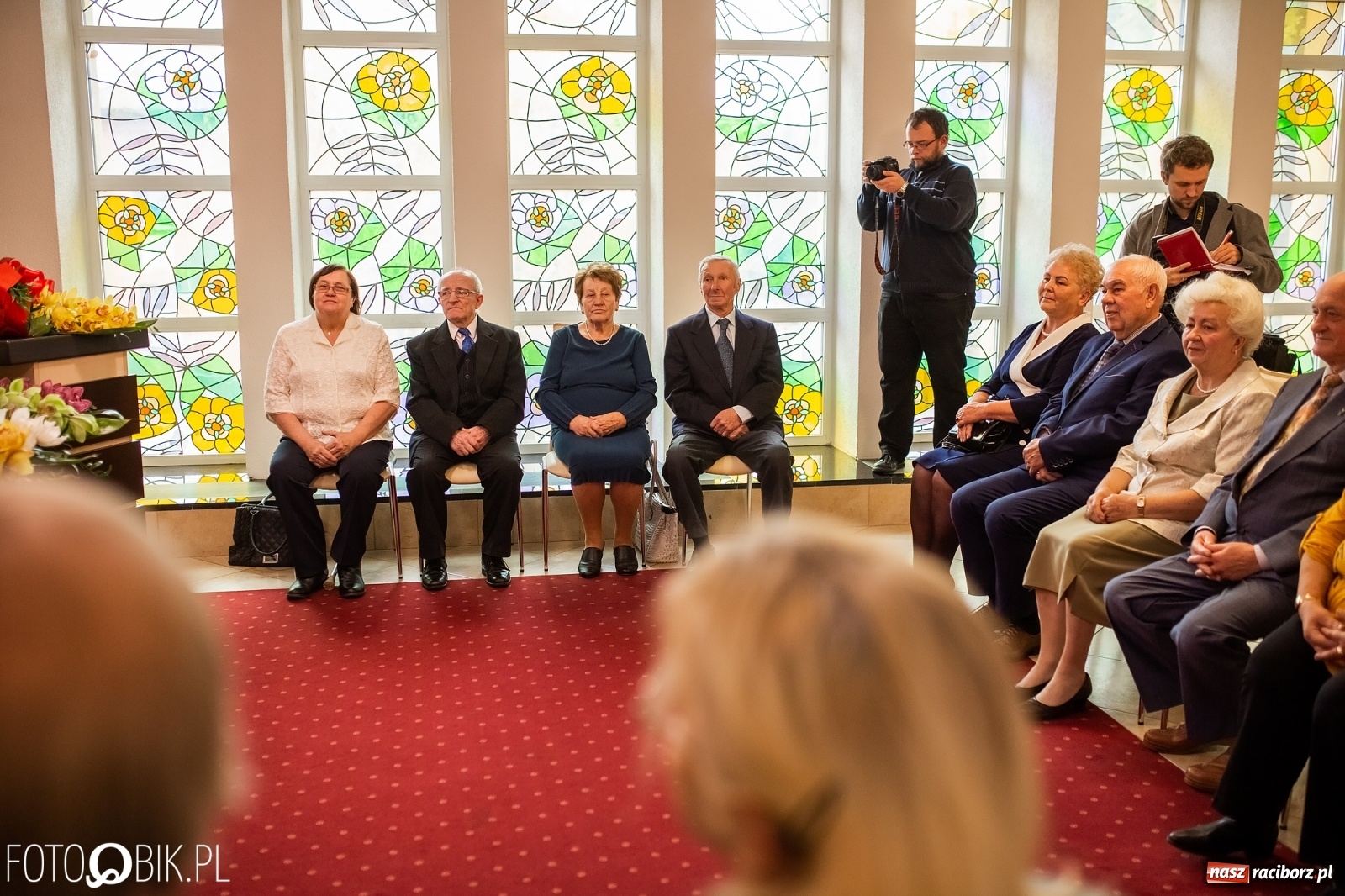 Zdjęcie w galerii na portalu naszraciborz.pl: Zgoda jest najważniejsza. Złote gody w raciborskim USC [FOTO i WIDEO] wiadomości z regionu