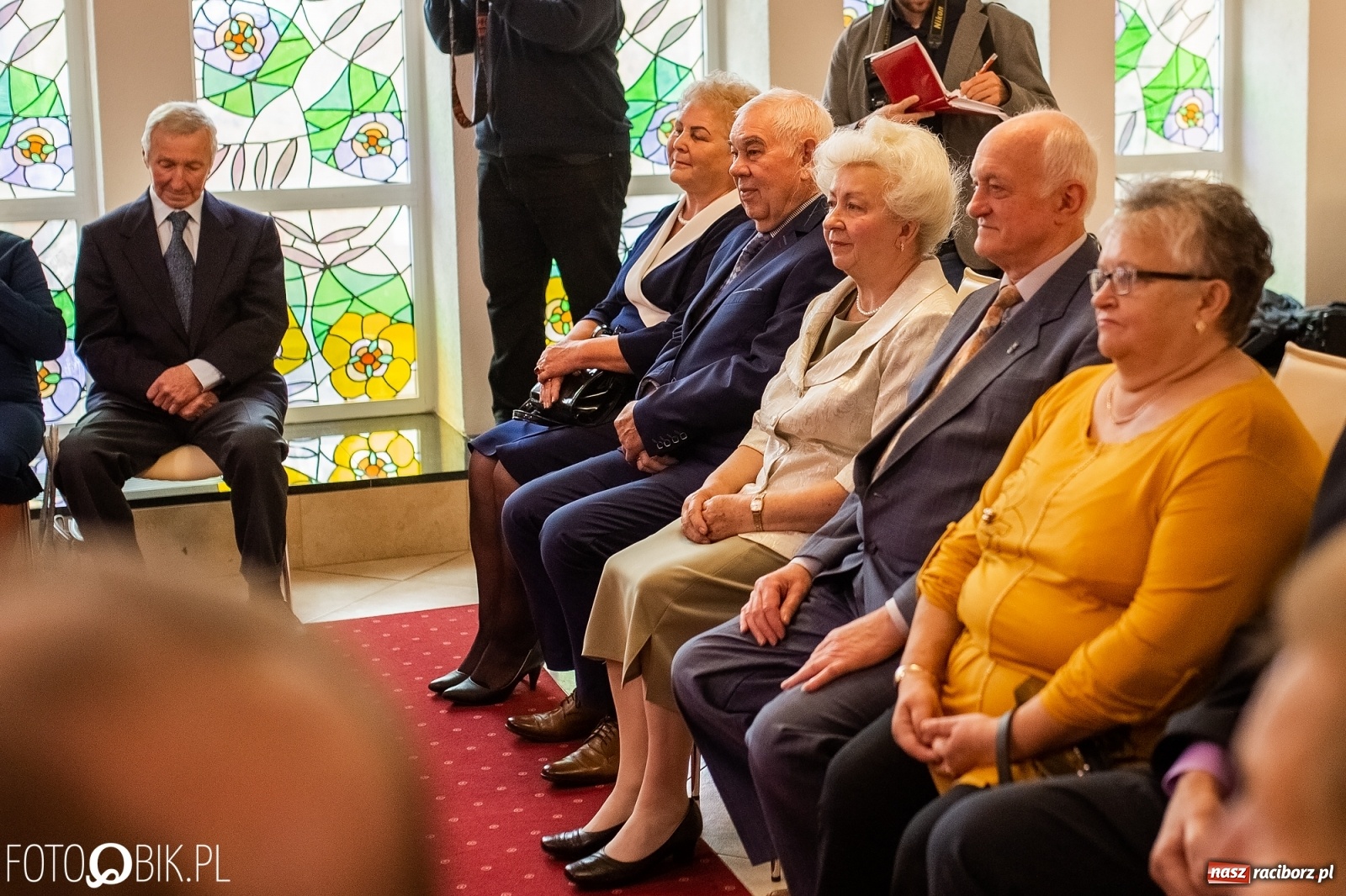 Zdjęcie w galerii na portalu naszraciborz.pl: Zgoda jest najważniejsza. Złote gody w raciborskim USC [FOTO i WIDEO] wiadomości z regionu