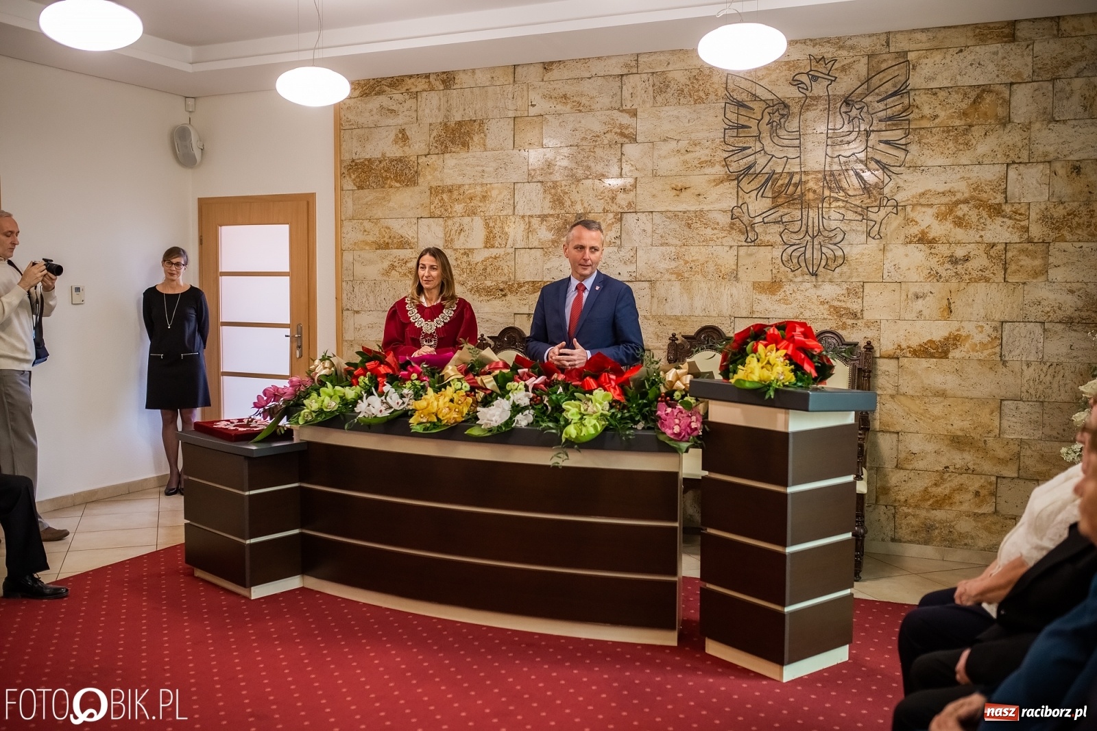 Zdjęcie w galerii na portalu naszraciborz.pl: Zgoda jest najważniejsza. Złote gody w raciborskim USC [FOTO i WIDEO] wiadomości z regionu