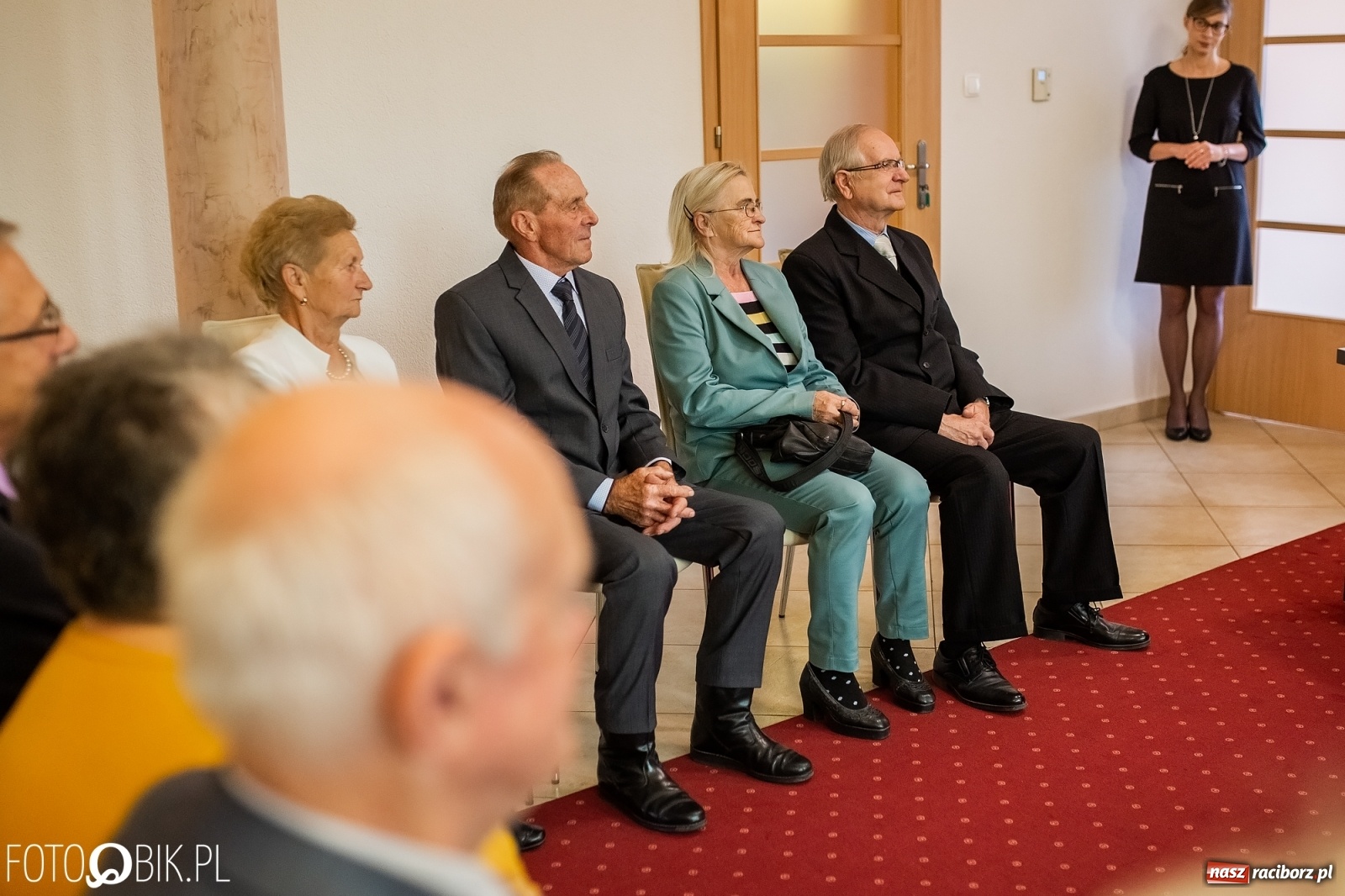 Zdjęcie w galerii na portalu naszraciborz.pl: Zgoda jest najważniejsza. Złote gody w raciborskim USC [FOTO i WIDEO] wiadomości z regionu