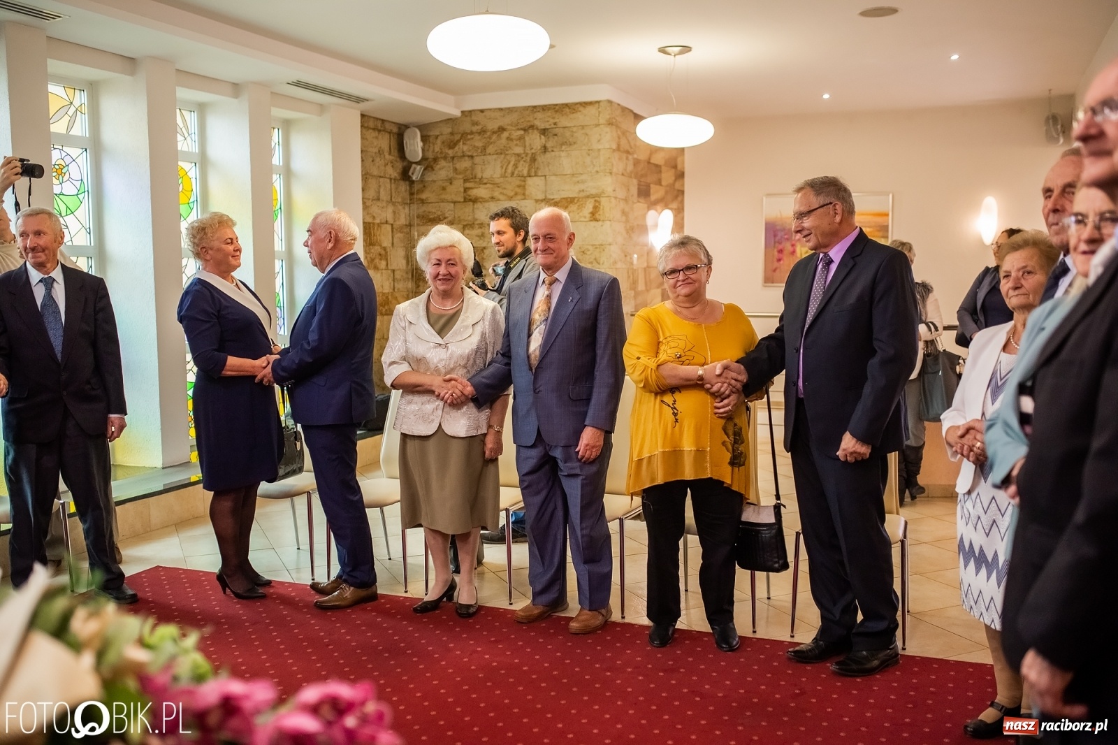 Zdjęcie w galerii na portalu naszraciborz.pl: Zgoda jest najważniejsza. Złote gody w raciborskim USC [FOTO i WIDEO] wiadomości z regionu