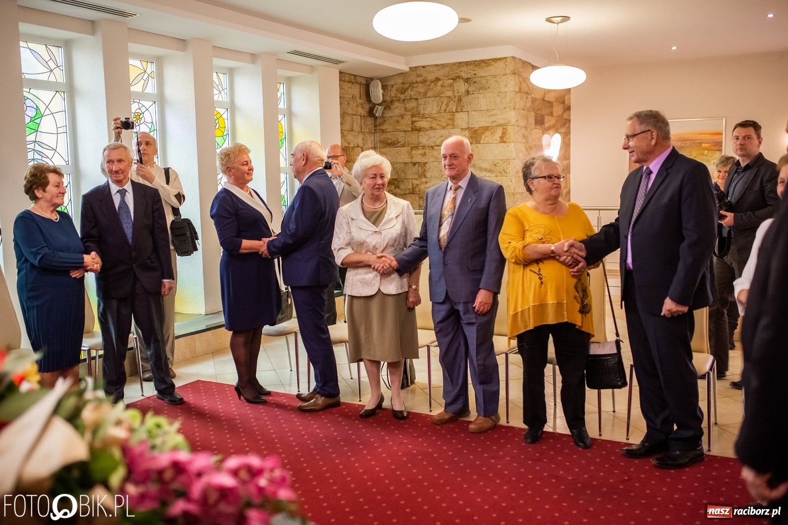 Zdjęcie w galerii na portalu naszraciborz.pl: Zgoda jest najważniejsza. Złote gody w raciborskim USC [FOTO i WIDEO] wiadomości z regionu