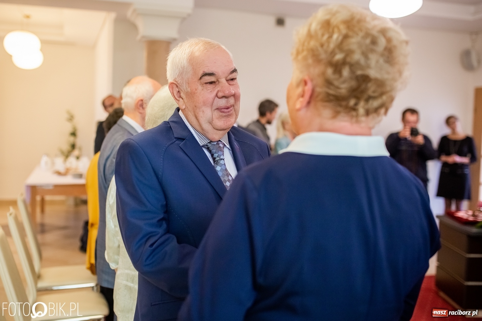 Zdjęcie w galerii na portalu naszraciborz.pl: Zgoda jest najważniejsza. Złote gody w raciborskim USC [FOTO i WIDEO] wiadomości z regionu