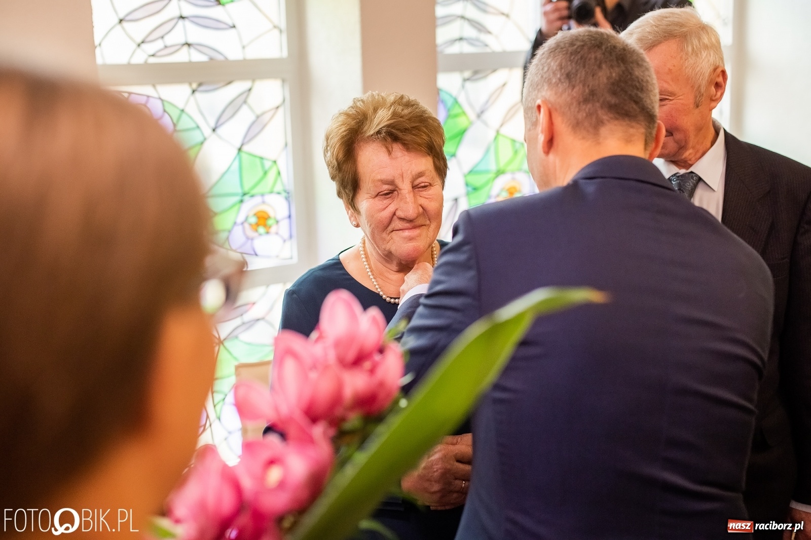 Zdjęcie w galerii na portalu naszraciborz.pl: Zgoda jest najważniejsza. Złote gody w raciborskim USC [FOTO i WIDEO] wiadomości z regionu