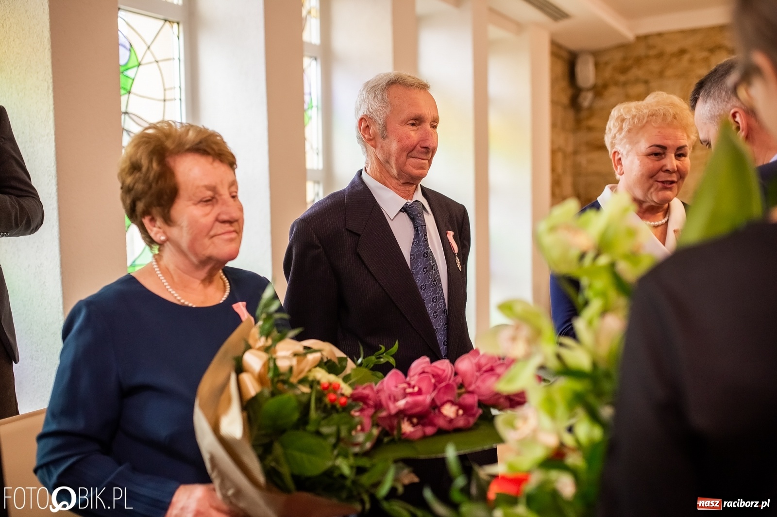 Zdjęcie w galerii na portalu naszraciborz.pl: Zgoda jest najważniejsza. Złote gody w raciborskim USC [FOTO i WIDEO] wiadomości z regionu