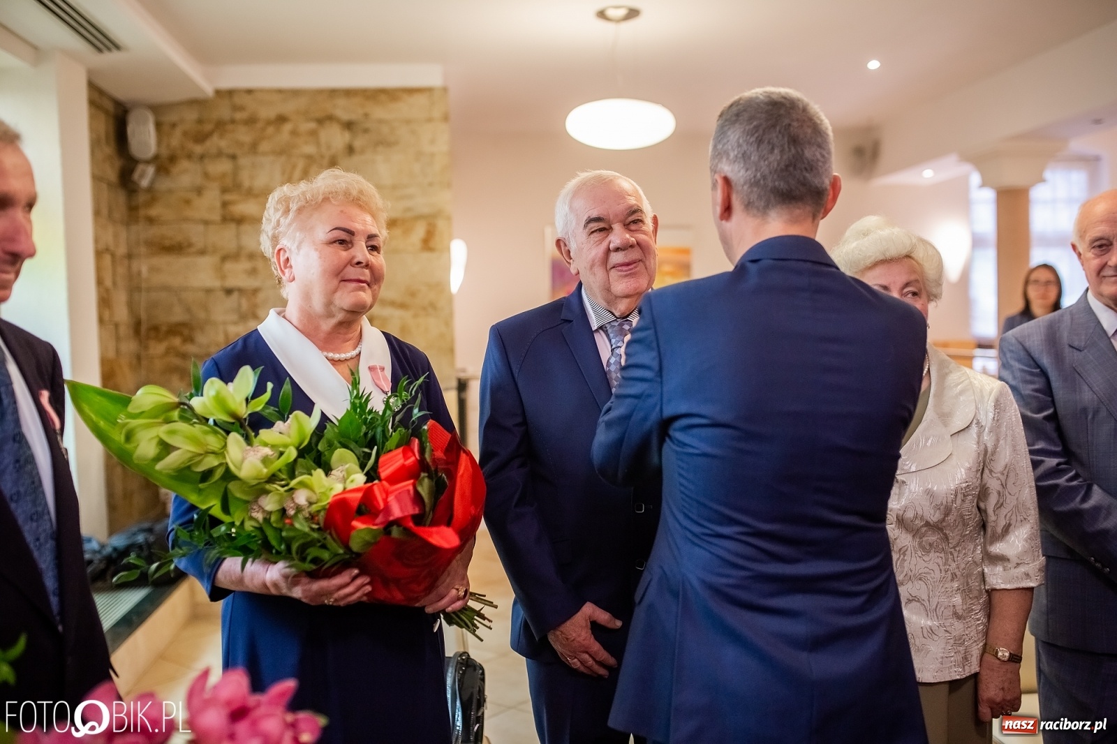 Zdjęcie w galerii na portalu naszraciborz.pl: Zgoda jest najważniejsza. Złote gody w raciborskim USC [FOTO i WIDEO] wiadomości z regionu