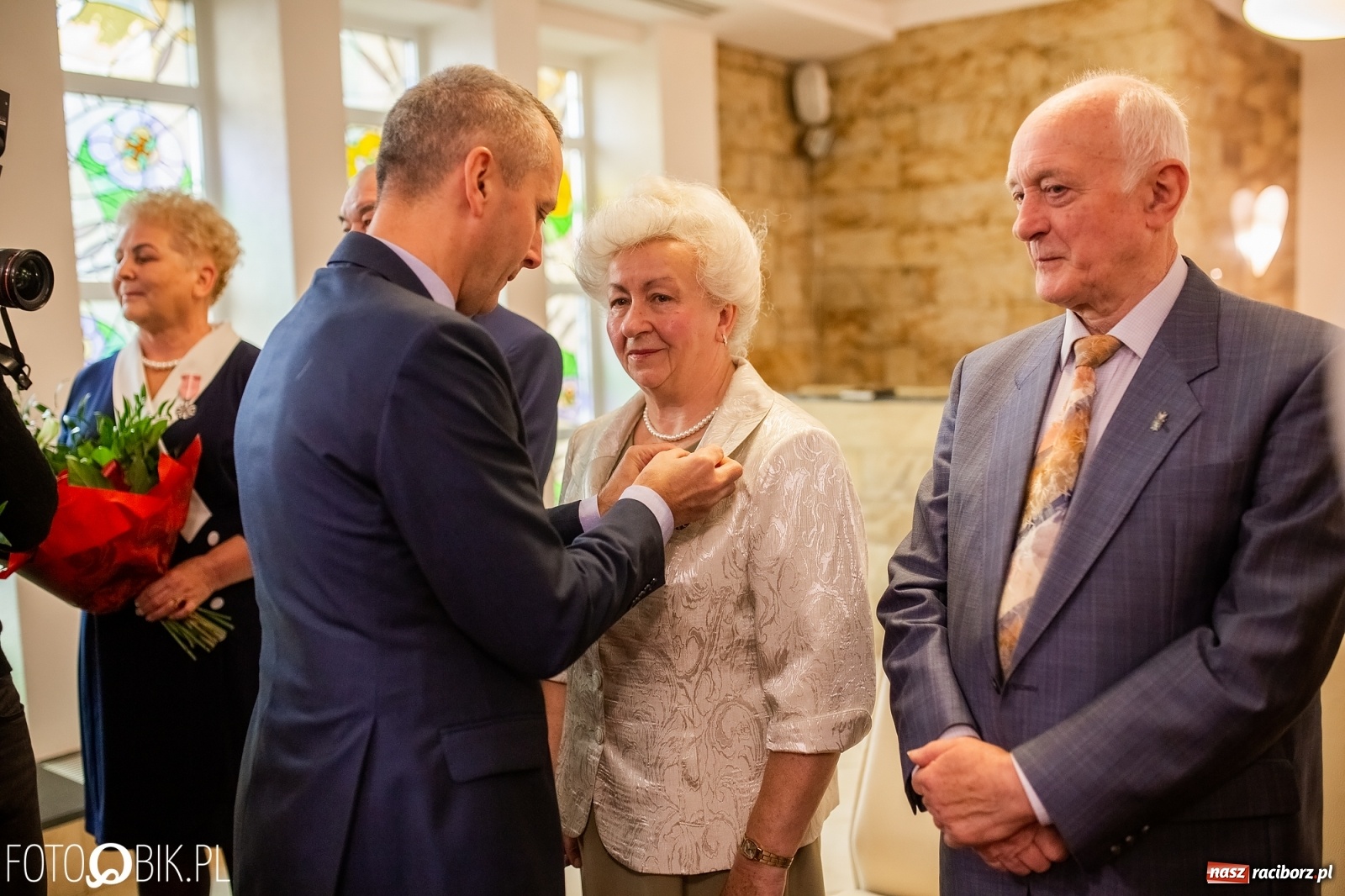 Zdjęcie w galerii na portalu naszraciborz.pl: Zgoda jest najważniejsza. Złote gody w raciborskim USC [FOTO i WIDEO] wiadomości z regionu