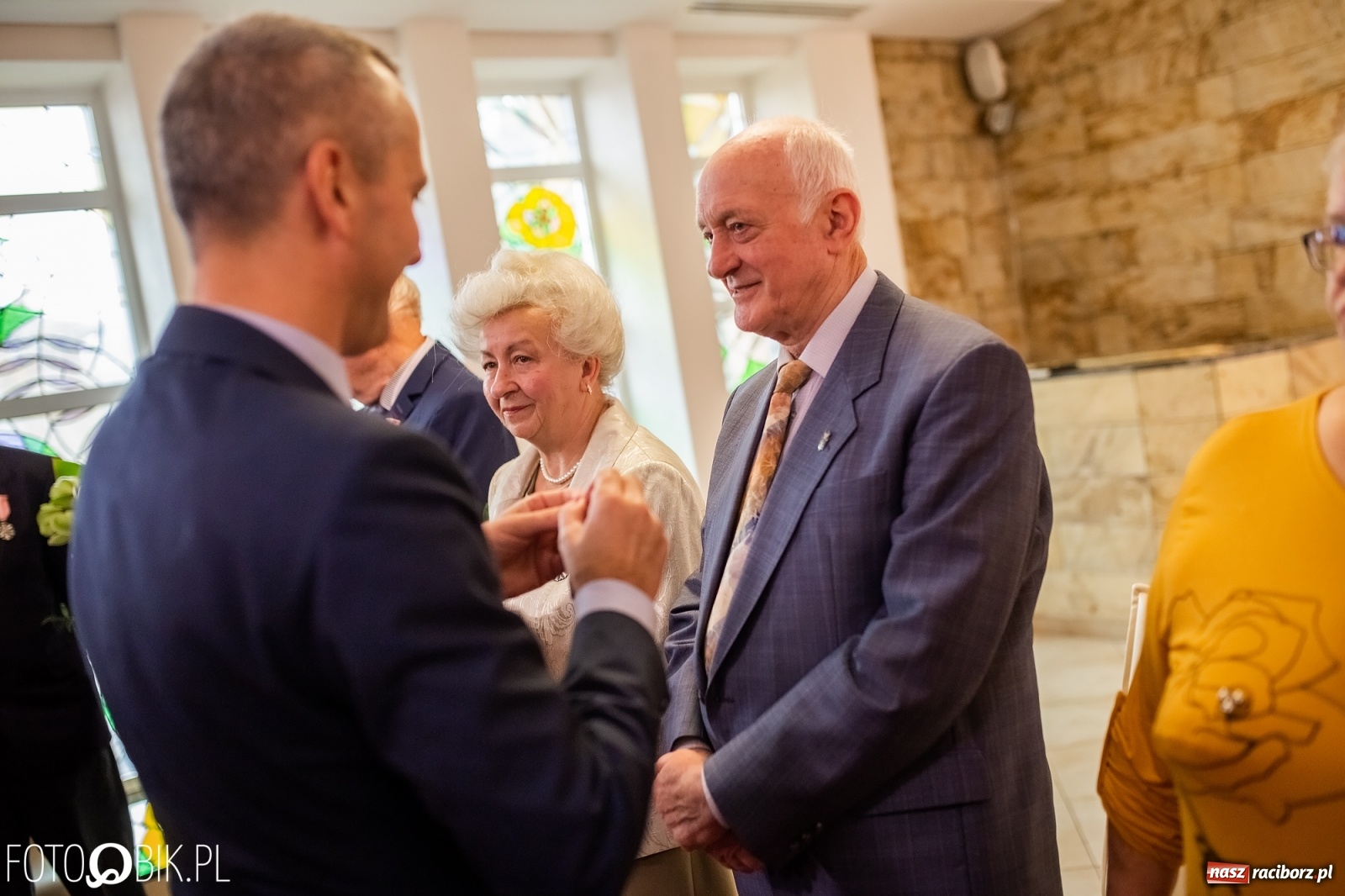 Zdjęcie w galerii na portalu naszraciborz.pl: Zgoda jest najważniejsza. Złote gody w raciborskim USC [FOTO i WIDEO] wiadomości z regionu