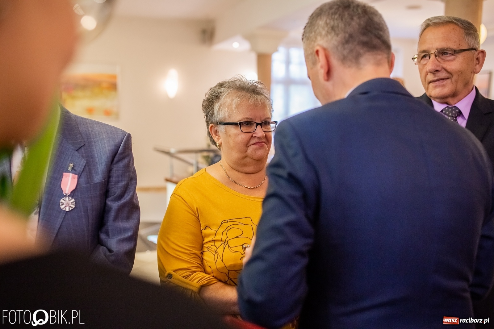 Zdjęcie w galerii na portalu naszraciborz.pl: Zgoda jest najważniejsza. Złote gody w raciborskim USC [FOTO i WIDEO] wiadomości z regionu