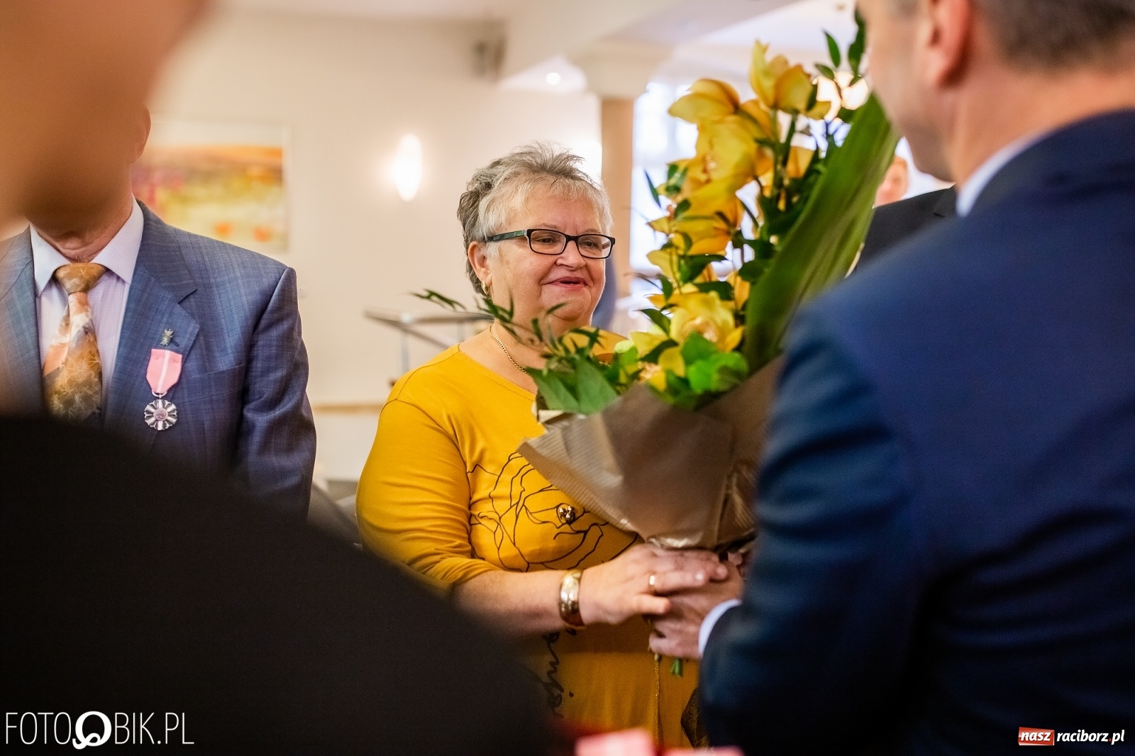 Zdjęcie w galerii na portalu naszraciborz.pl: Zgoda jest najważniejsza. Złote gody w raciborskim USC [FOTO i WIDEO] wiadomości z regionu