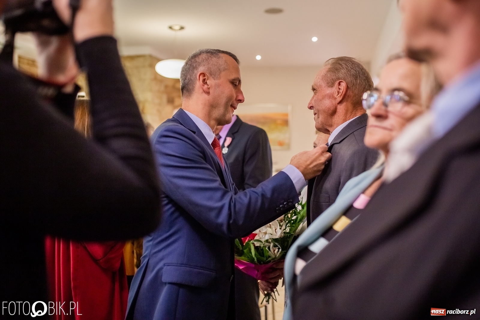 Zdjęcie w galerii na portalu naszraciborz.pl: Zgoda jest najważniejsza. Złote gody w raciborskim USC [FOTO i WIDEO] wiadomości z regionu