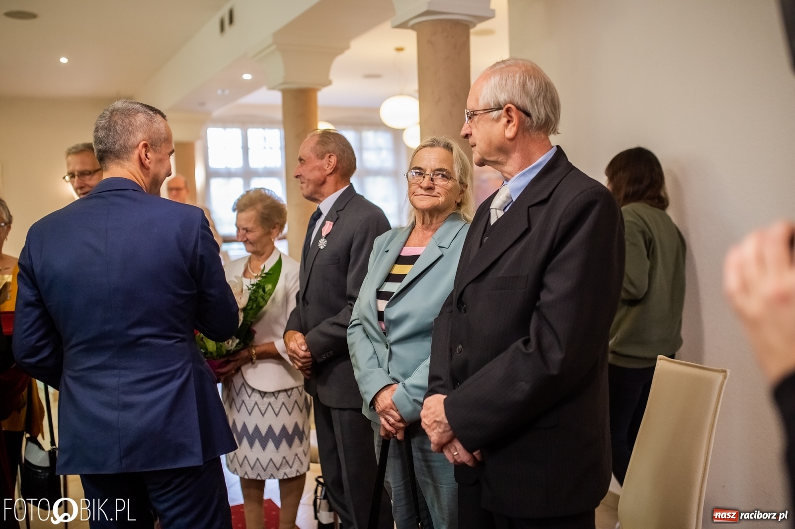 Zdjęcie w galerii na portalu naszraciborz.pl: Zgoda jest najważniejsza. Złote gody w raciborskim USC [FOTO i WIDEO] wiadomości z regionu