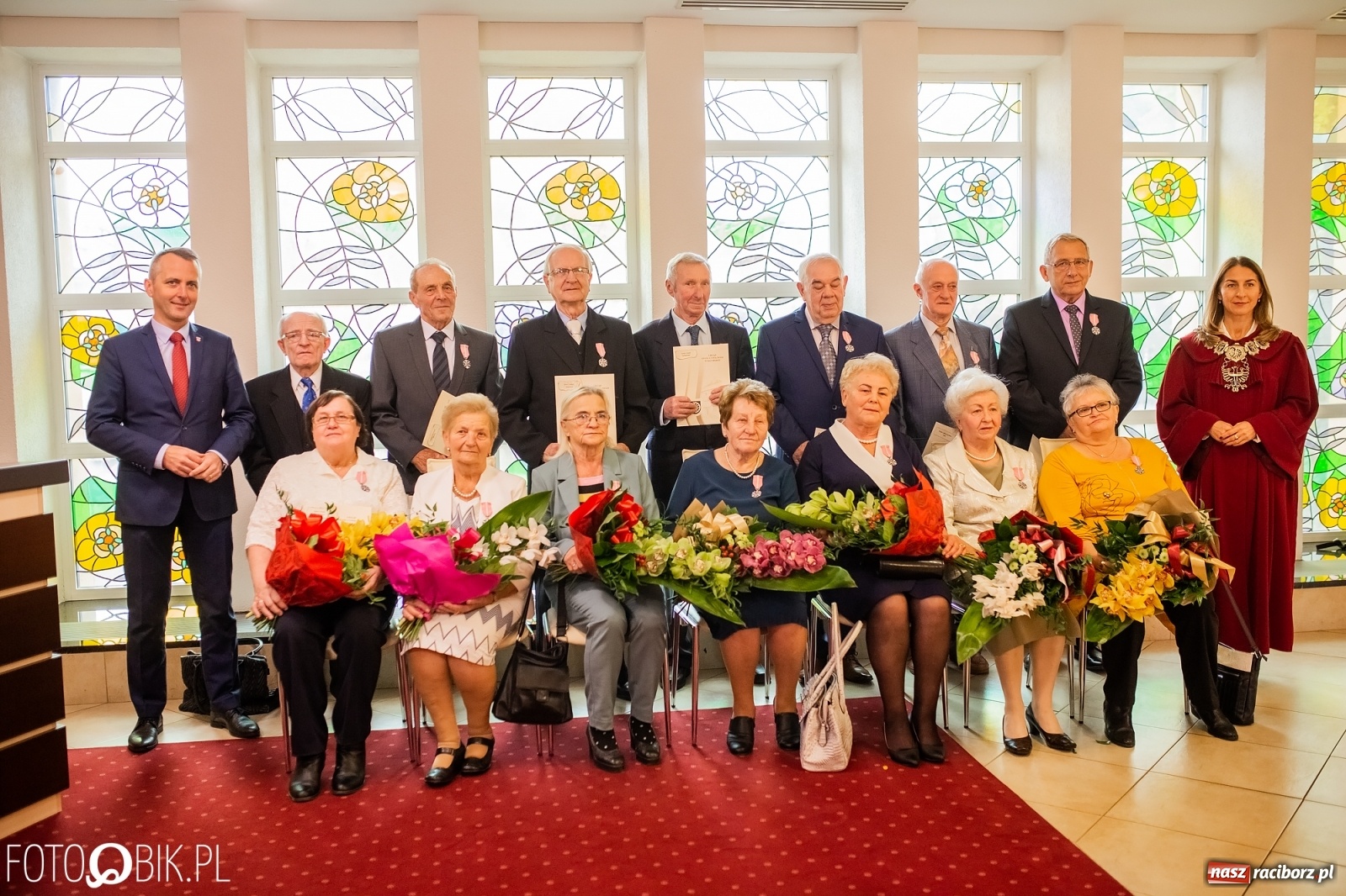 Zdjęcie w galerii na portalu naszraciborz.pl: Zgoda jest najważniejsza. Złote gody w raciborskim USC [FOTO i WIDEO] wiadomości z regionu