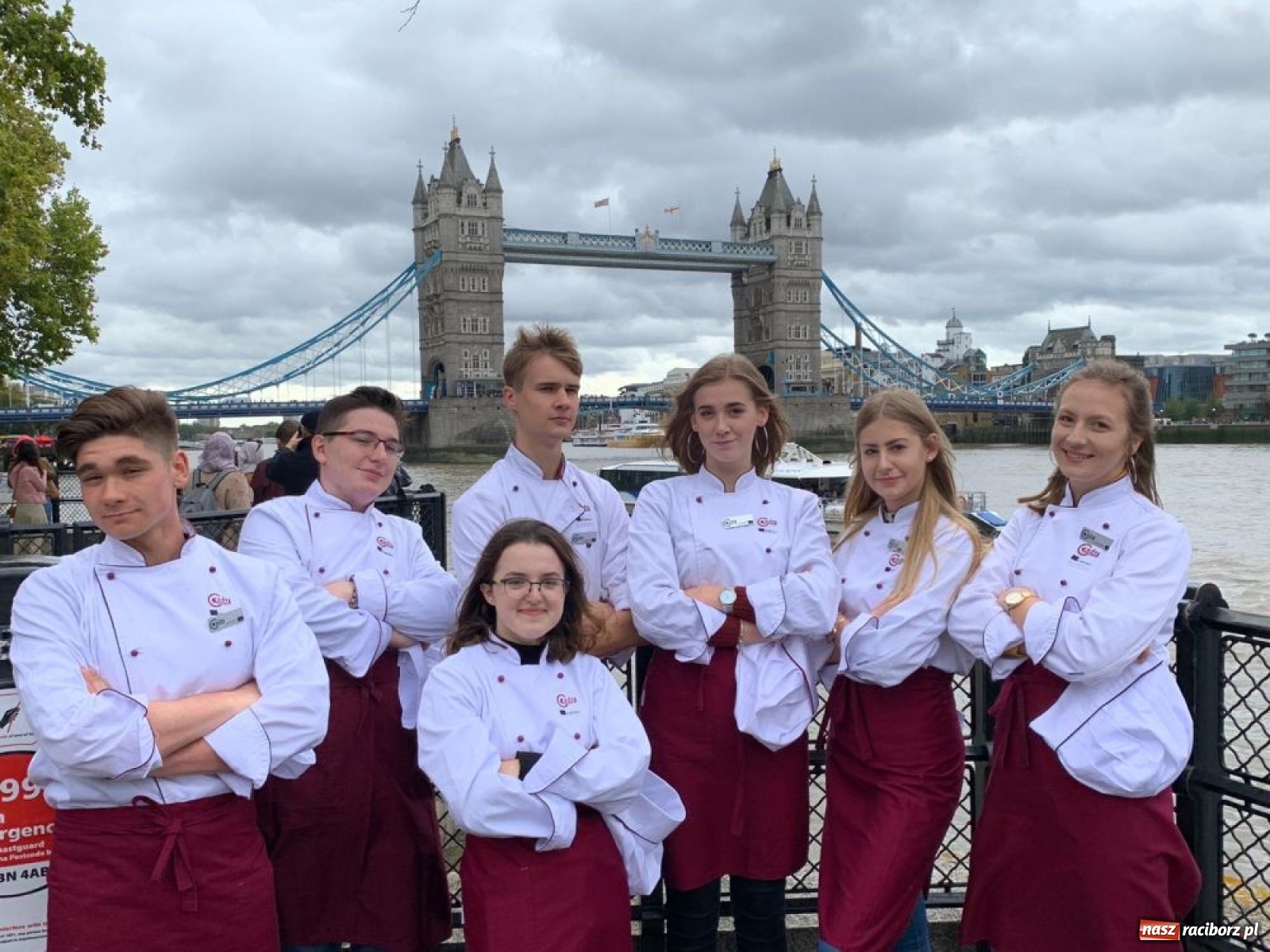 Zdjęcie w galerii na portalu naszraciborz.pl: Brexit ich nie wystraszył. Uczniowie CKZiU nr 1 na praktykach w Londynie wiadomości z regionu