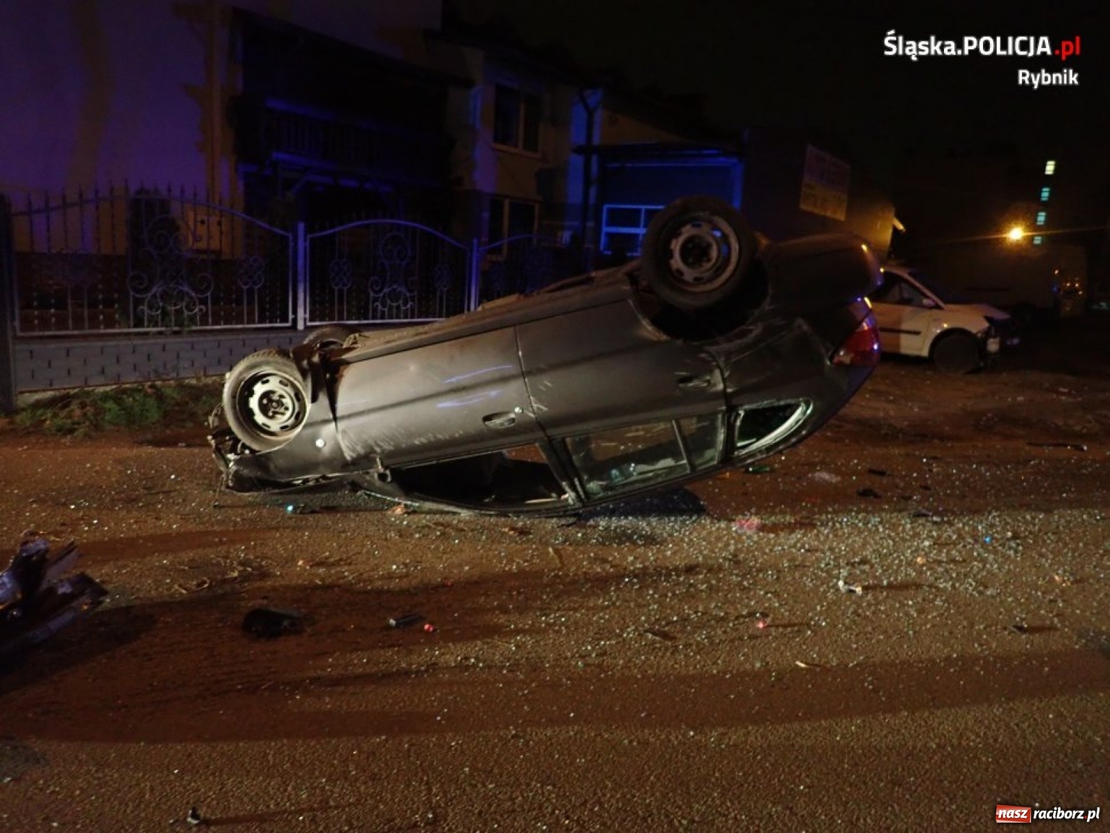 Zdjęcie w galerii na portalu naszraciborz.pl: Tak się kończy pijaństwo za kierownicą [FOTO]  wiadomości z regionu
