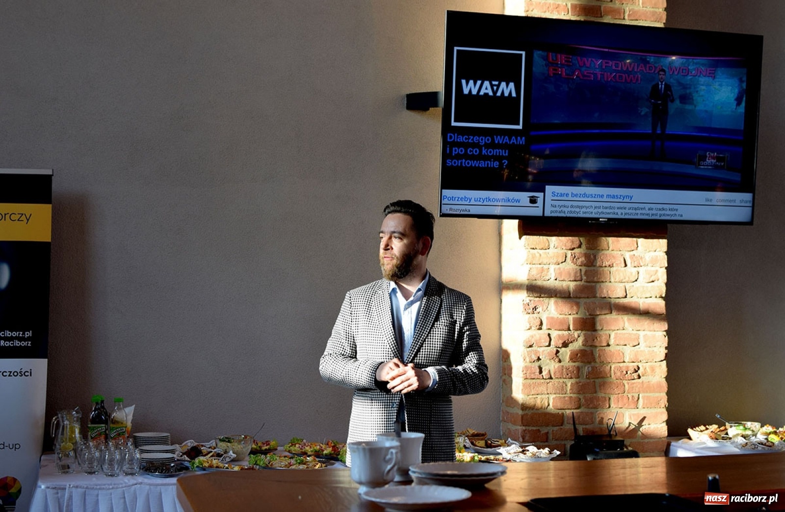 Zdjęcie w galerii na portalu naszraciborz.pl: W browarze o biznesie. Śniadanie przedsiębiorców w przybytku Gambrinusa wiadomości z regionu