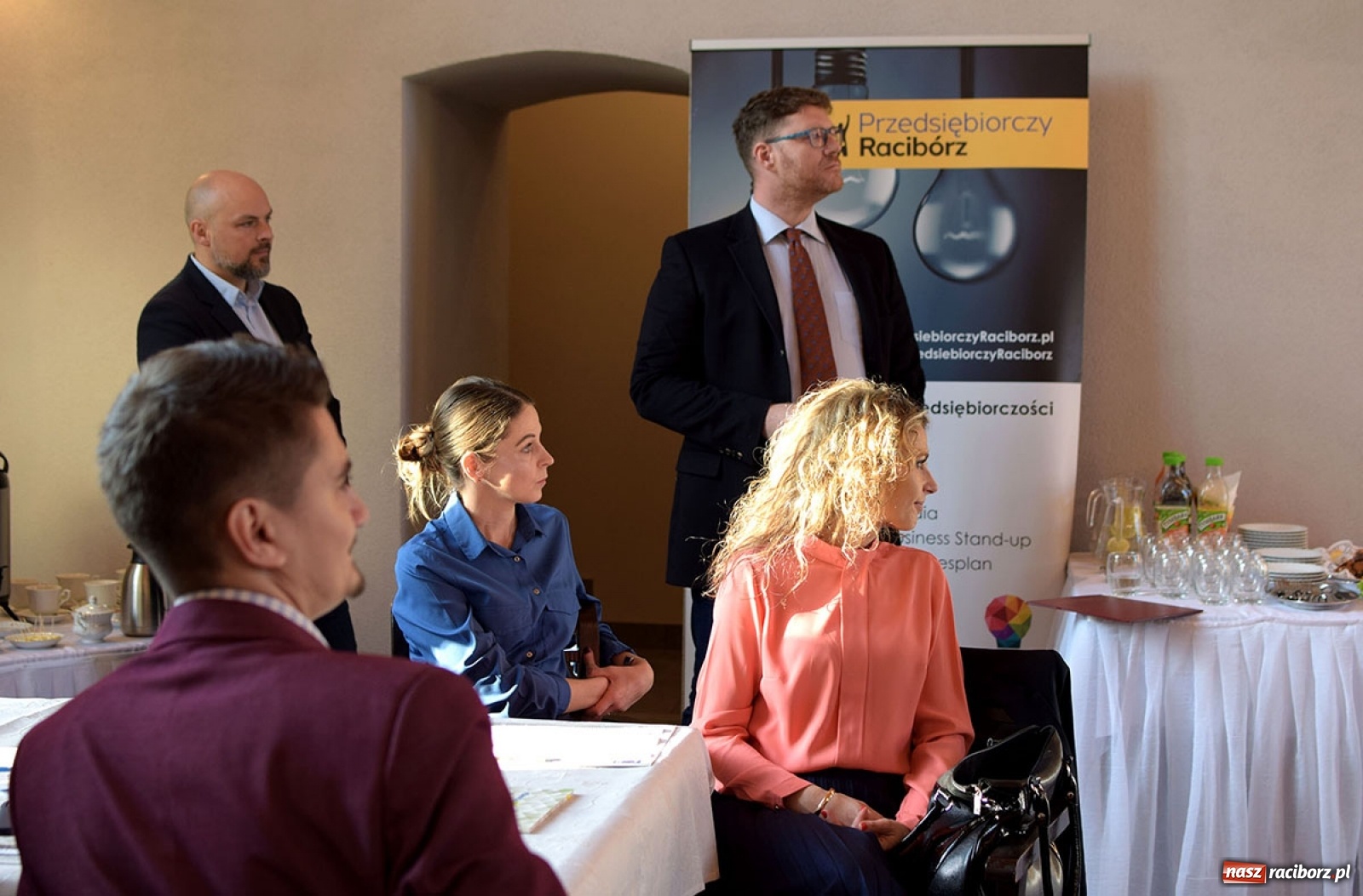 Zdjęcie w galerii na portalu naszraciborz.pl: W browarze o biznesie. Śniadanie przedsiębiorców w przybytku Gambrinusa wiadomości z regionu