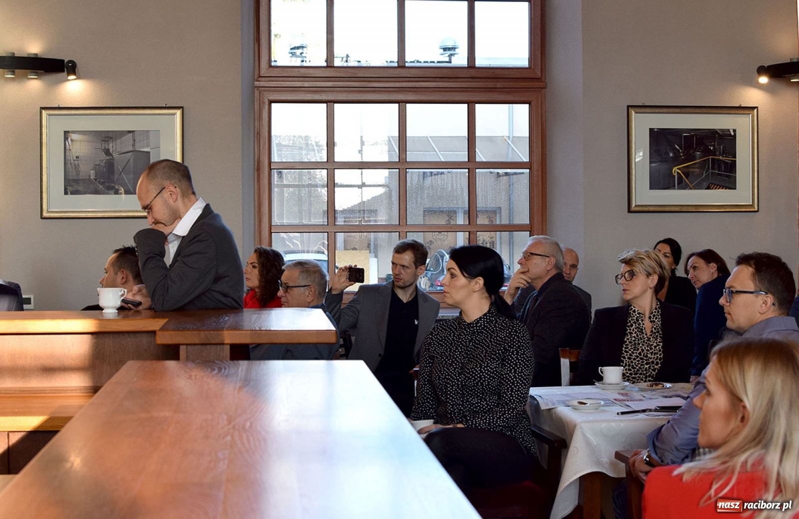 Zdjęcie w galerii na portalu naszraciborz.pl: W browarze o biznesie. Śniadanie przedsiębiorców w przybytku Gambrinusa wiadomości z regionu